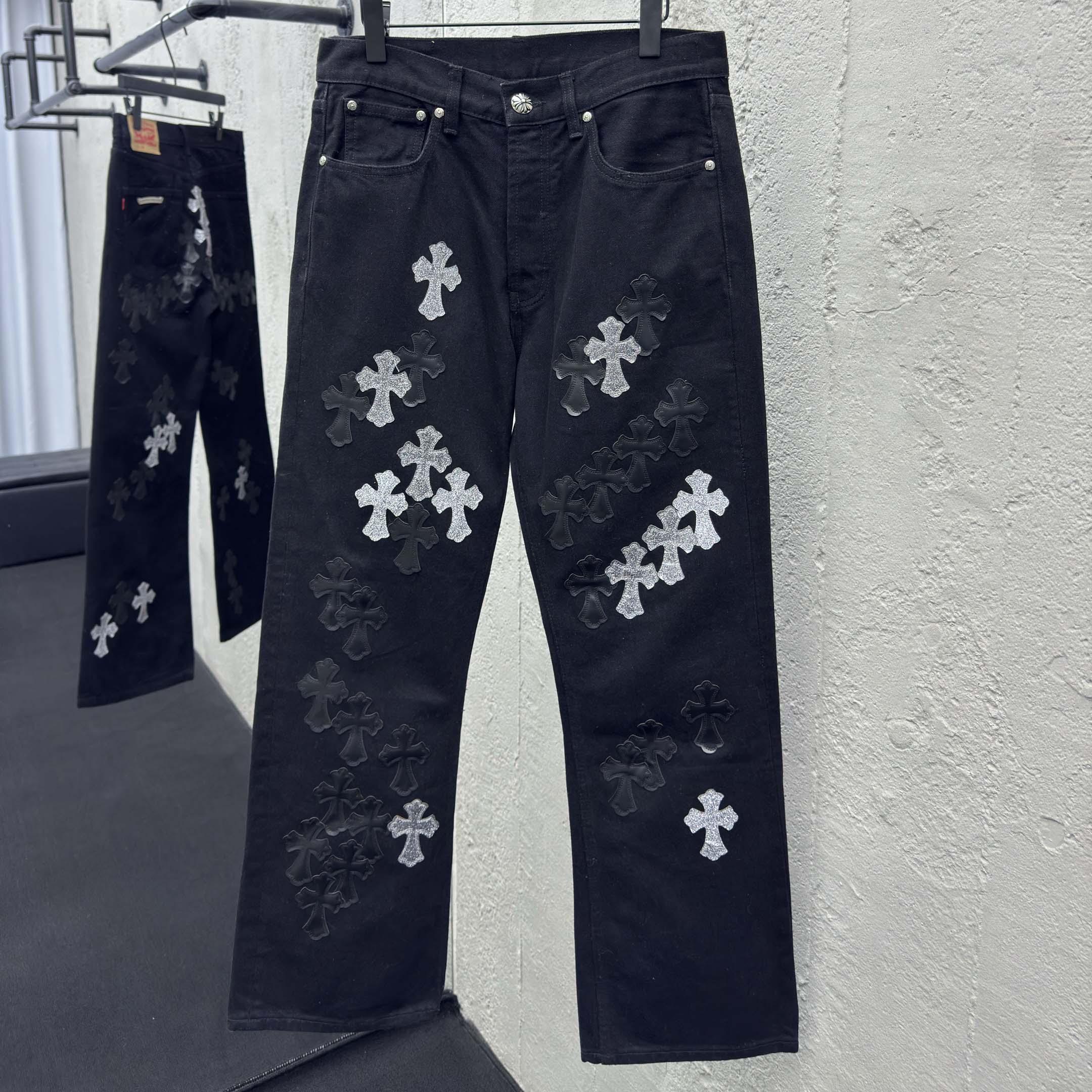 Chrome Hearts Jeans - EUR FASHION