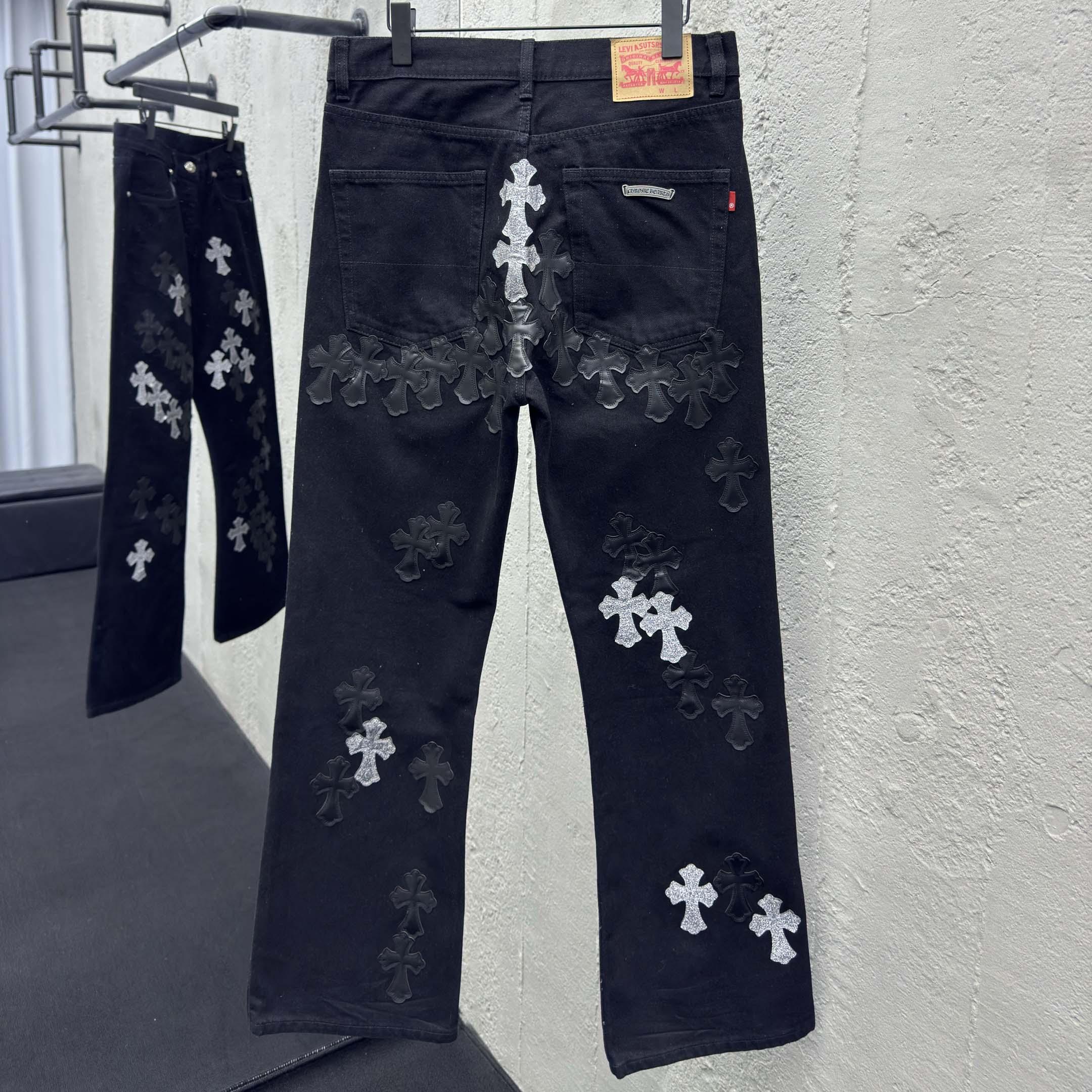 Chrome Hearts Jeans - EUR FASHION