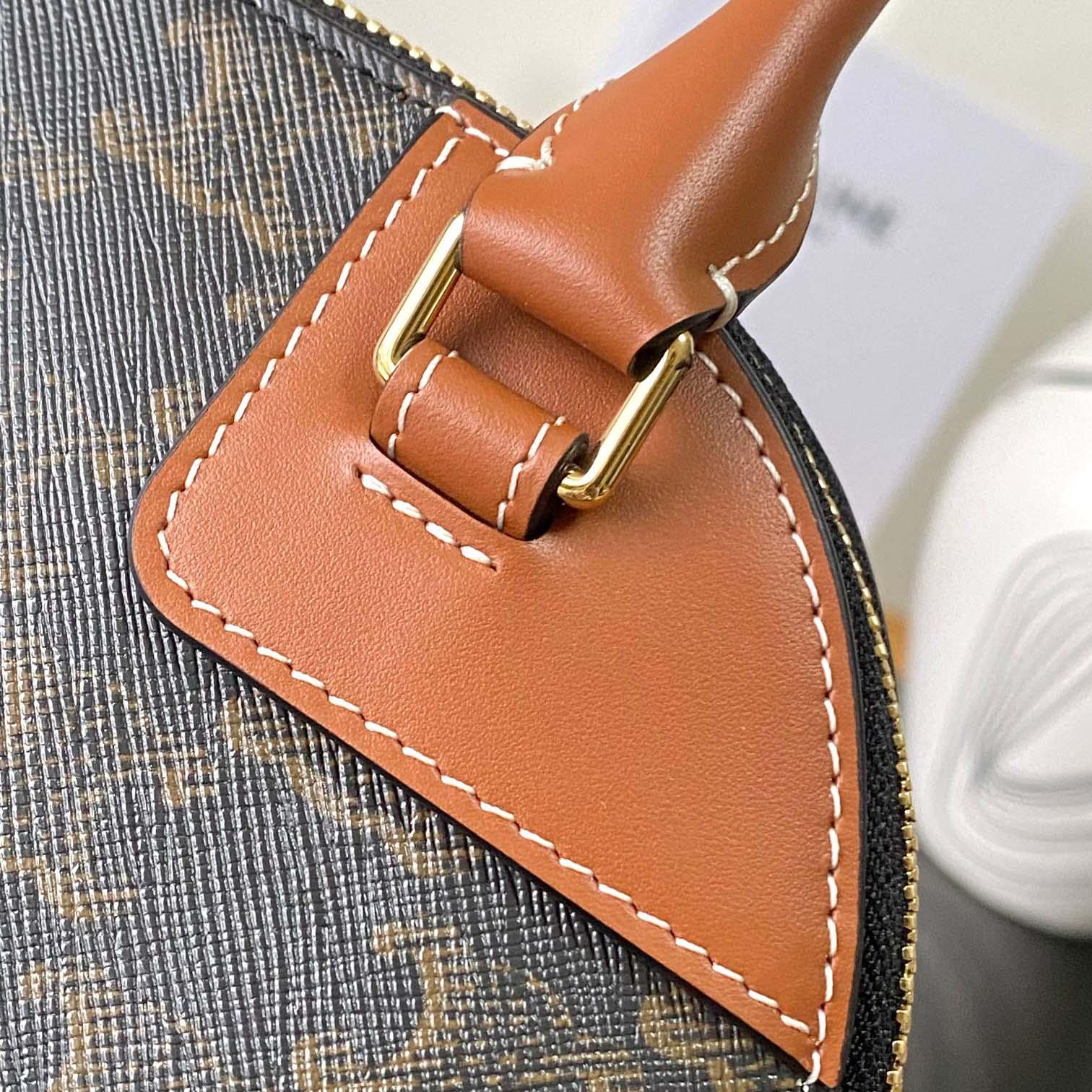 Celine Small Bowling In Triomphe Canvas And Calfskin  - EUR FASHION