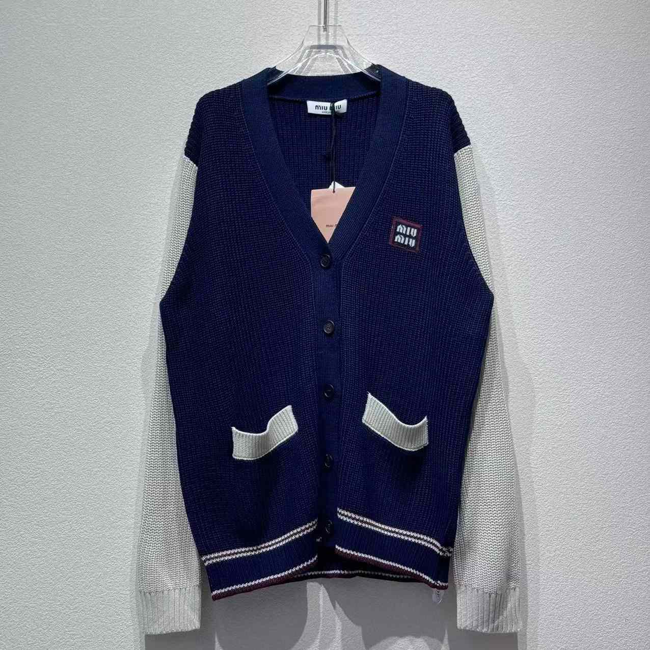 Miu Miu Wool and Cashmere Cardigan - EUR FASHION