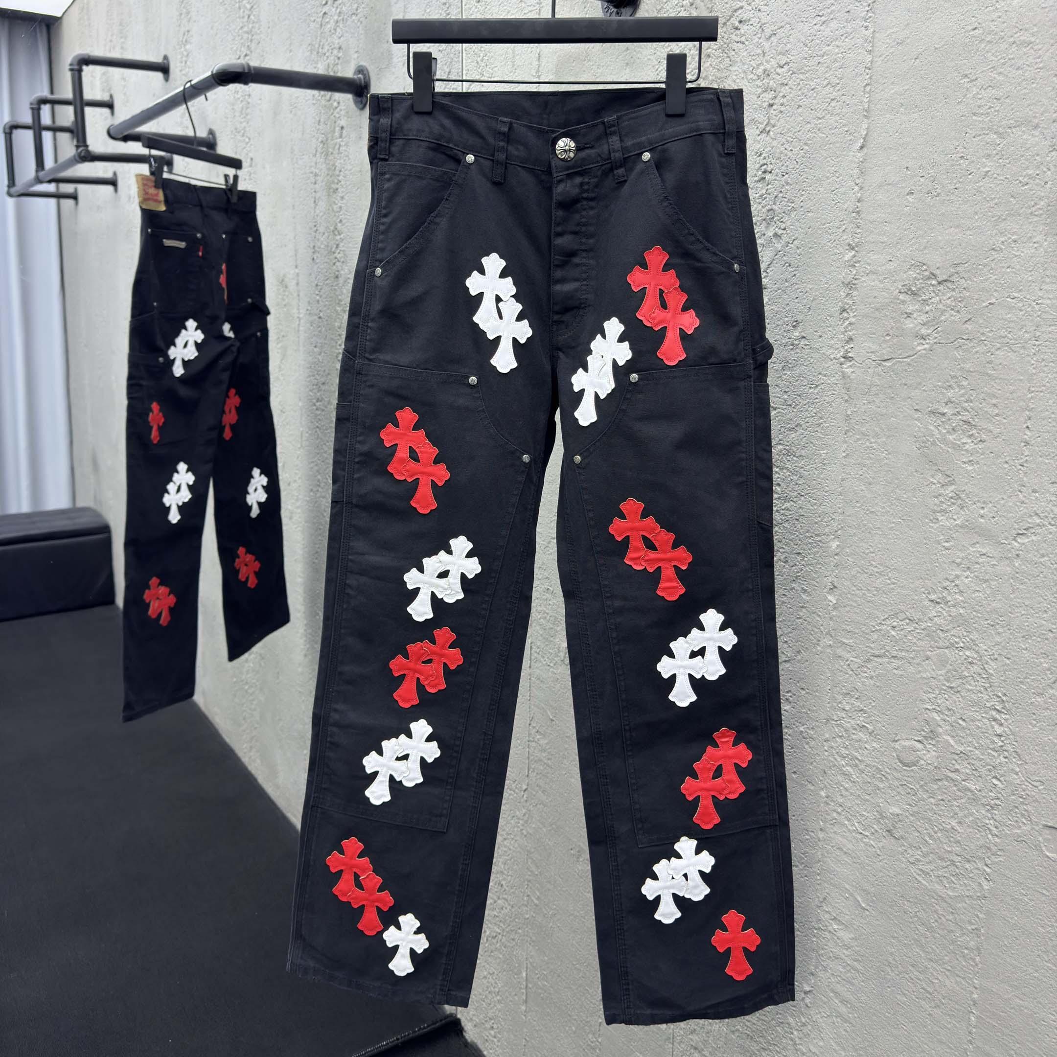 Chrome Hearts Jeans - EUR FASHION