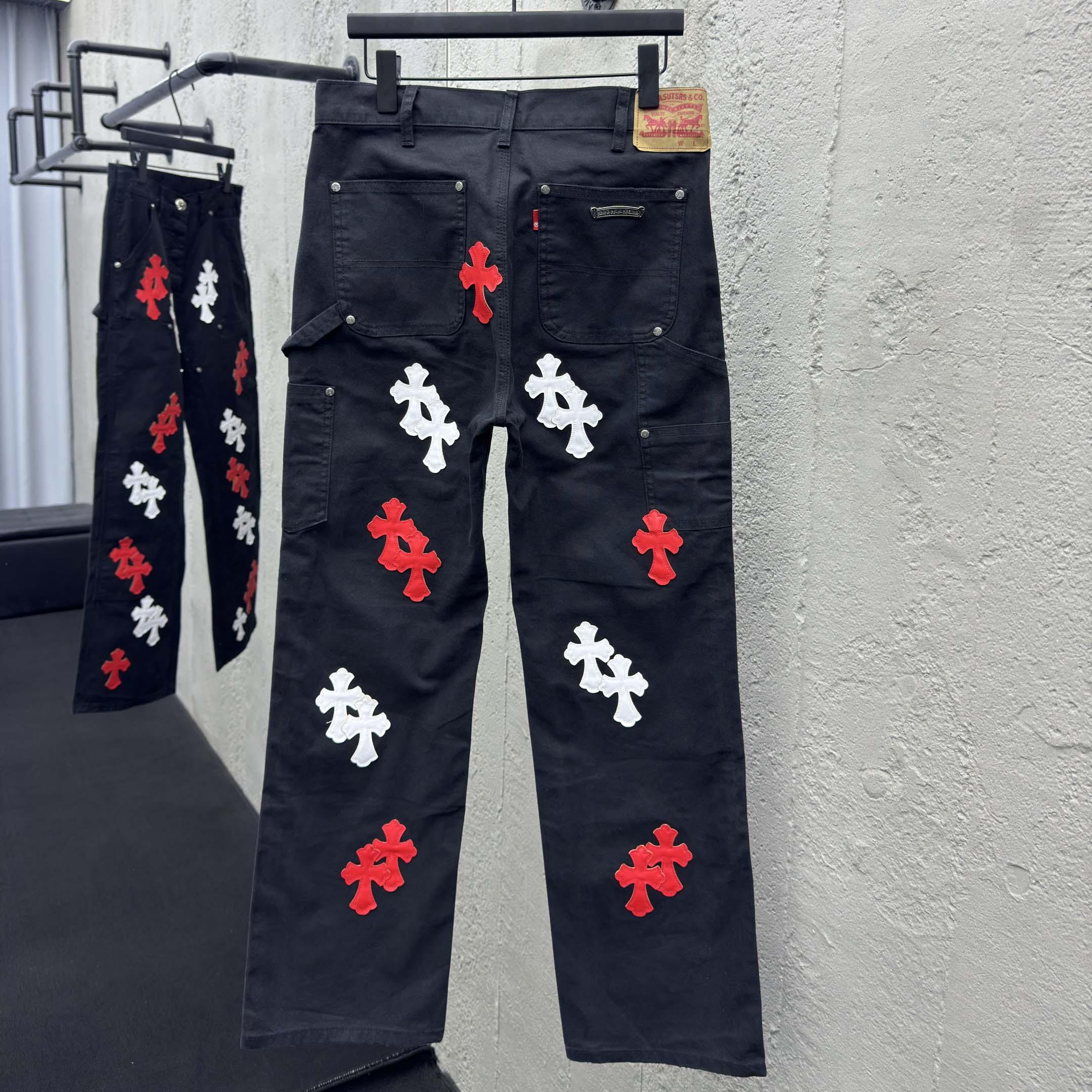 Chrome Hearts Jeans - EUR FASHION