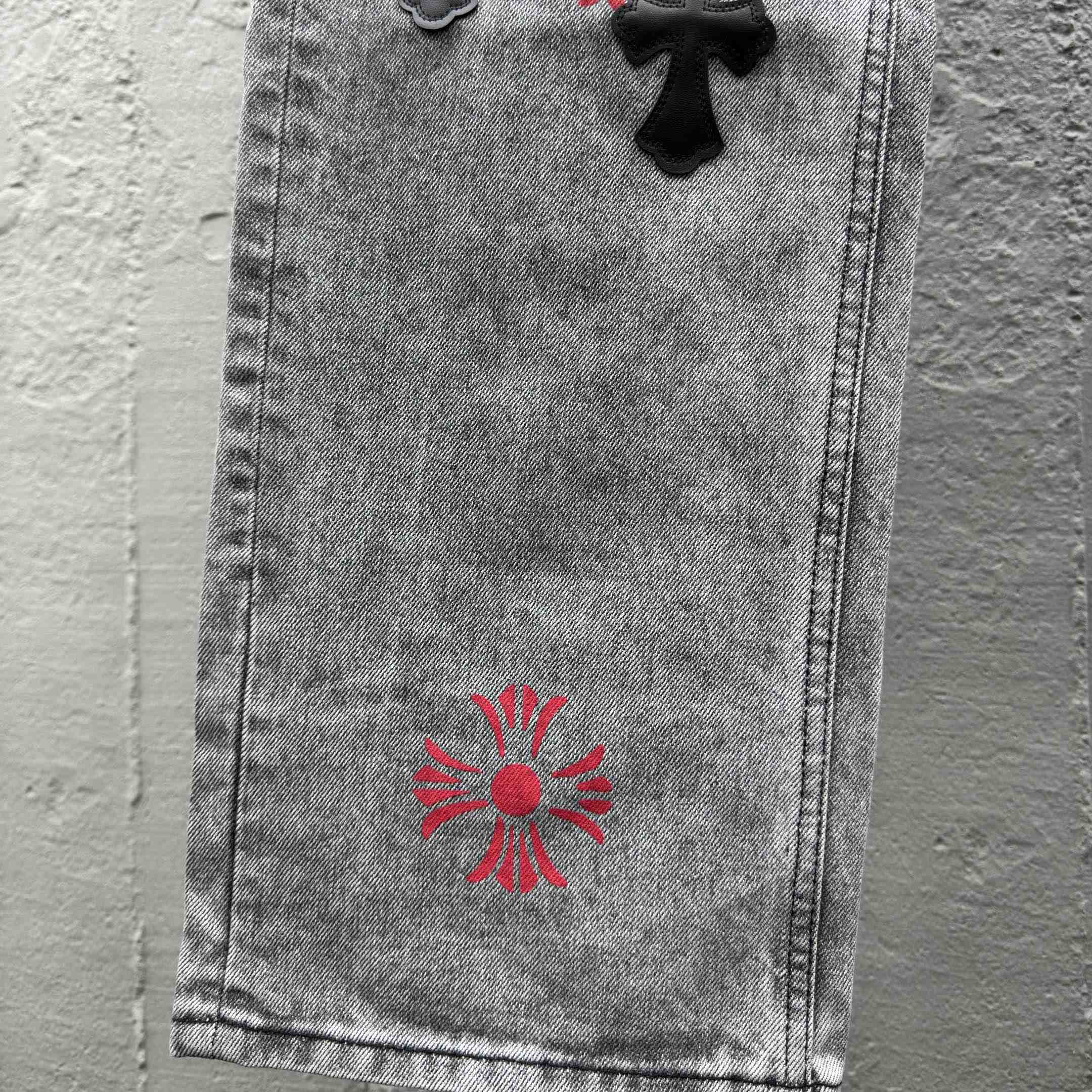 Chrome Hearts Cross Jeans - EUR FASHION