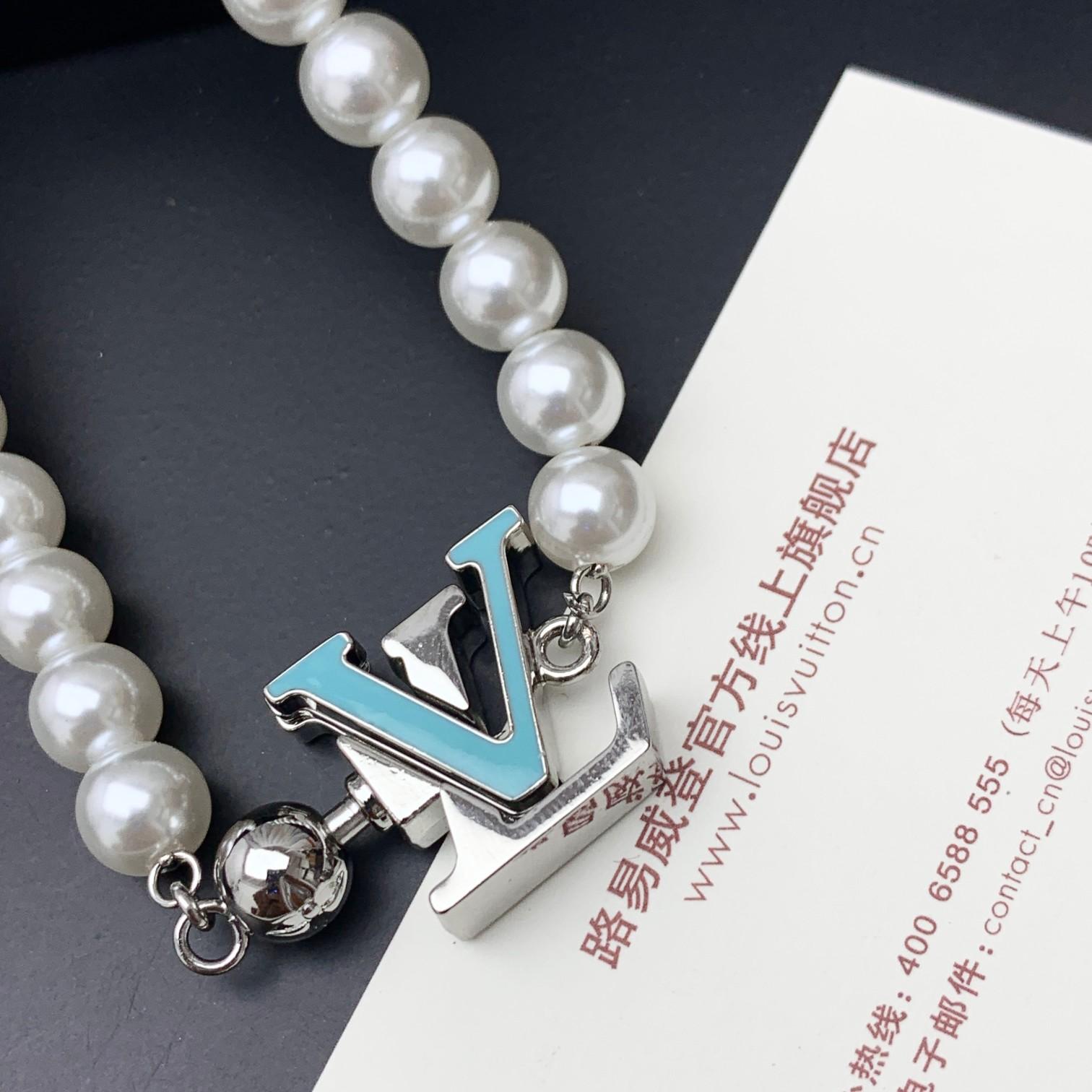 Louis Vuitton Turquoise Rodeo Necklace   M02058 - EUR FASHION