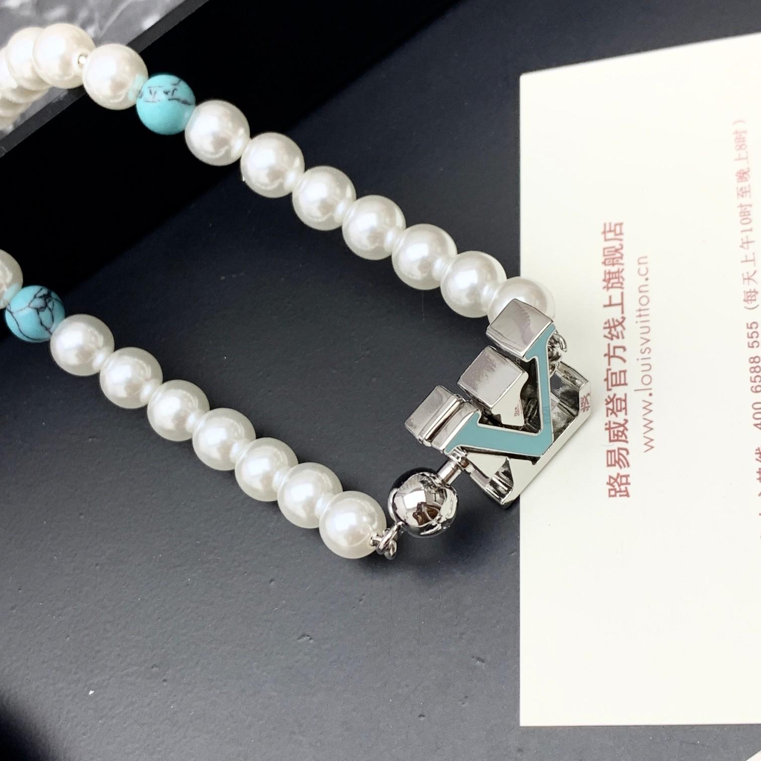 Louis Vuitton Turquoise Rodeo Necklace   M02058 - EUR FASHION
