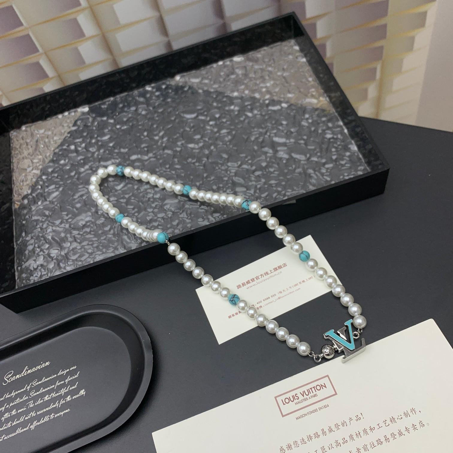 Louis Vuitton Turquoise Rodeo Necklace   M02058 - EUR FASHION