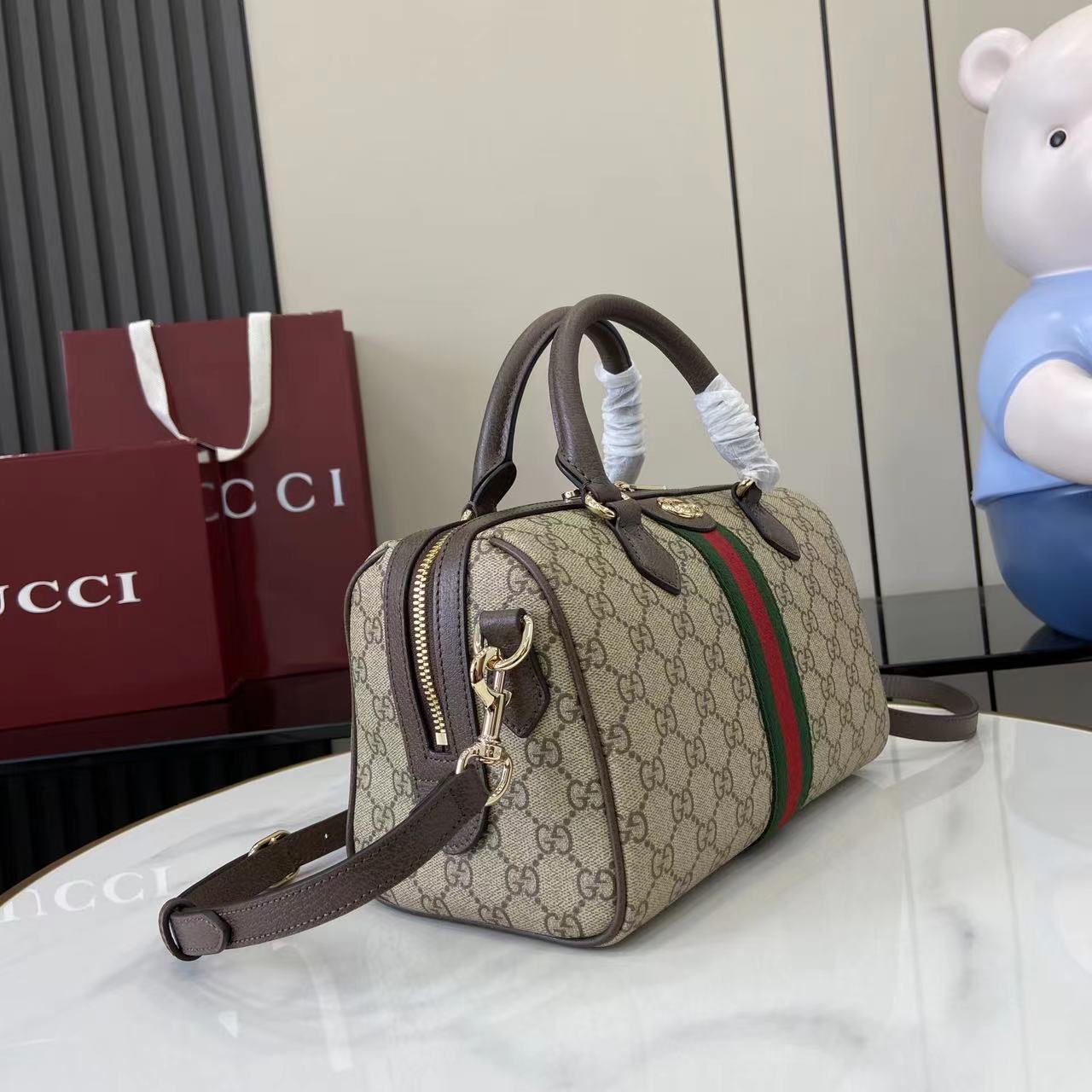 Gucci Ophidia Medium Boston Bag - EUR FASHION