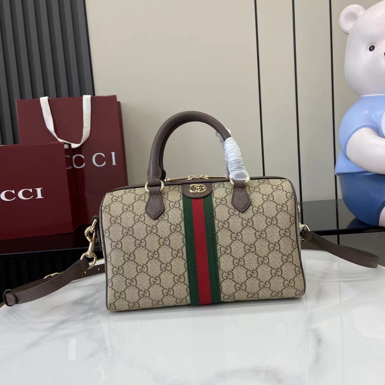 Gucci Ophidia Medium Boston Bag - EUR FASHION