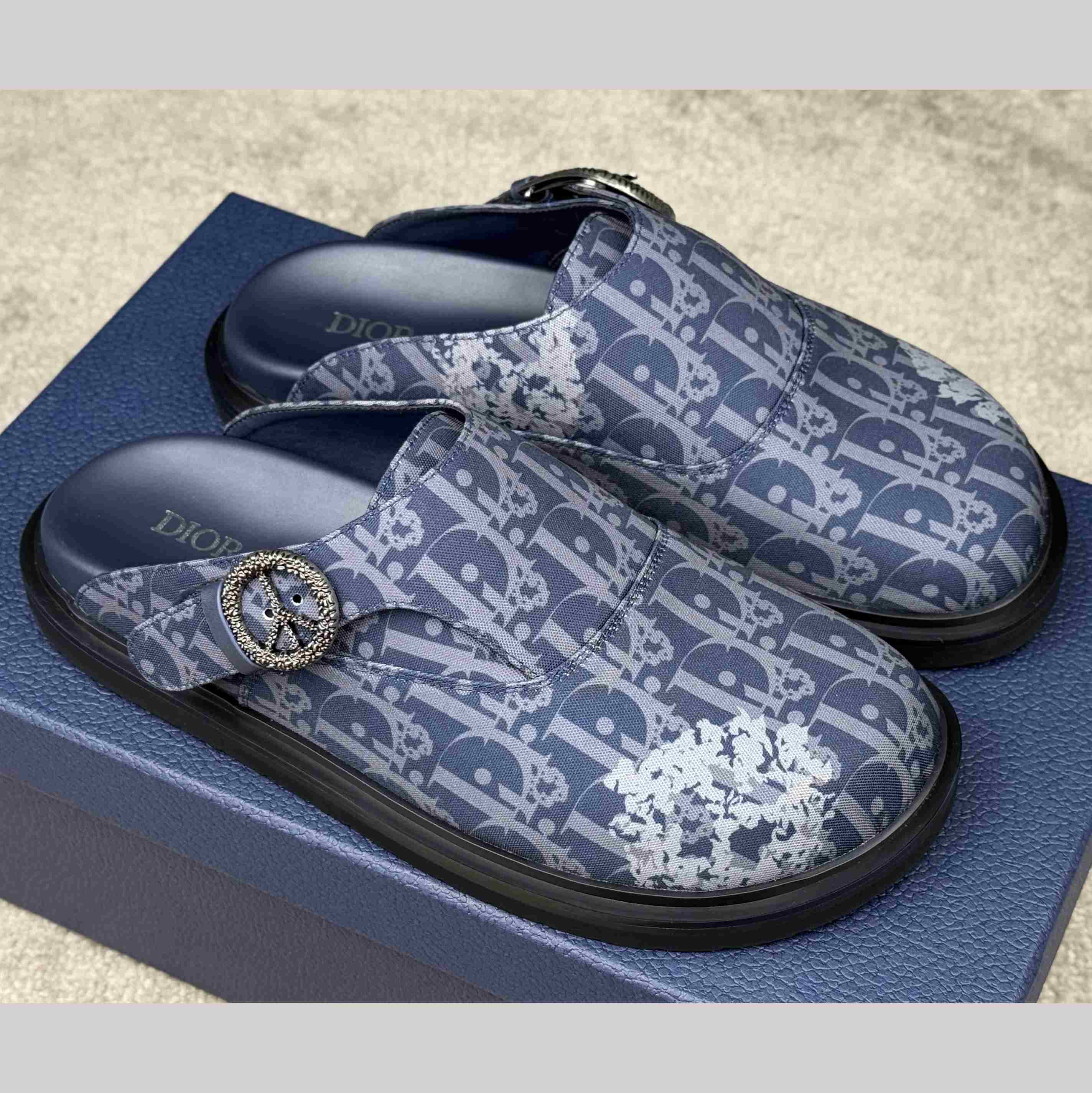 Denim Tears x Dior Aqua Mules - EUR FASHION