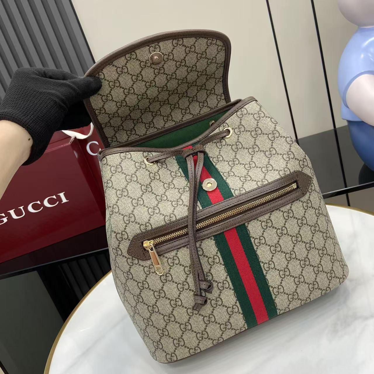 Gucci Ophidia Medium Backpack - EUR FASHION