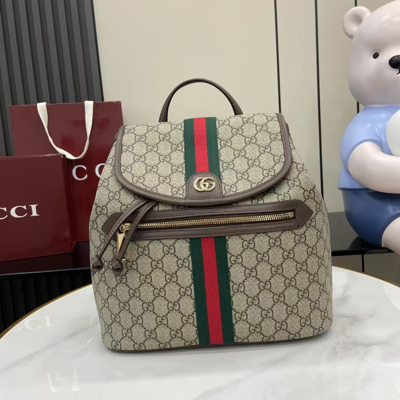 Gucci Ophidia Medium Backpack - EUR FASHION