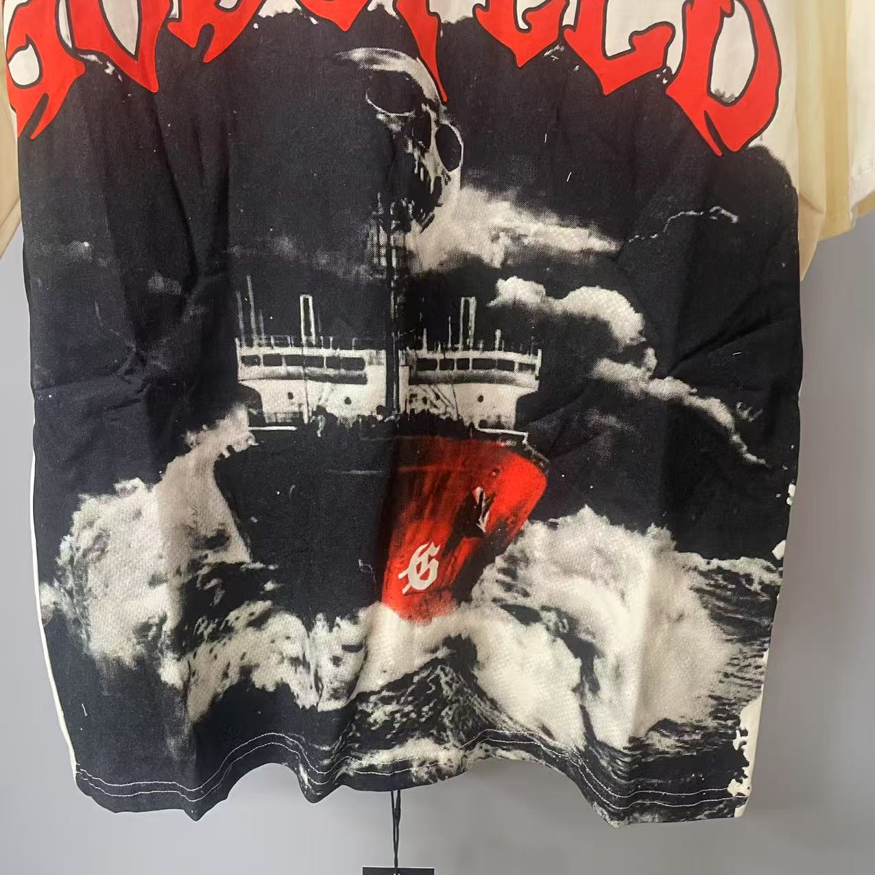 Godspeed Sea Sick T-shirt Bone Hombre - EUR FASHION