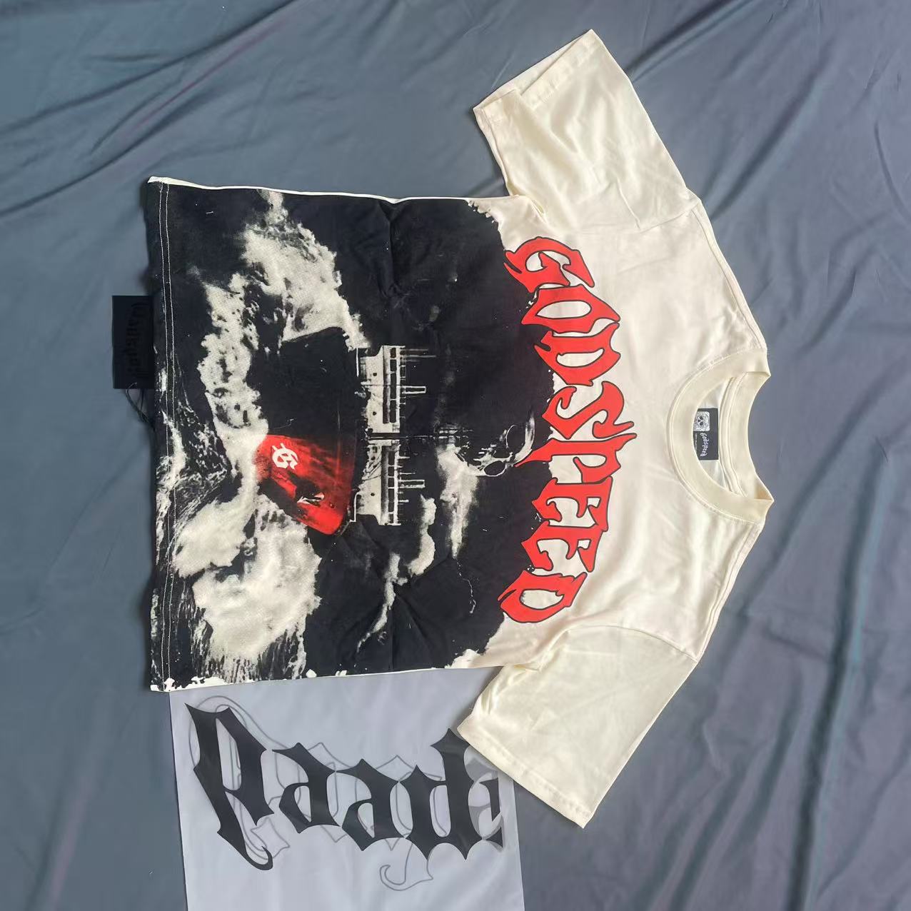 Godspeed Sea Sick T-shirt Bone Hombre - EUR FASHION