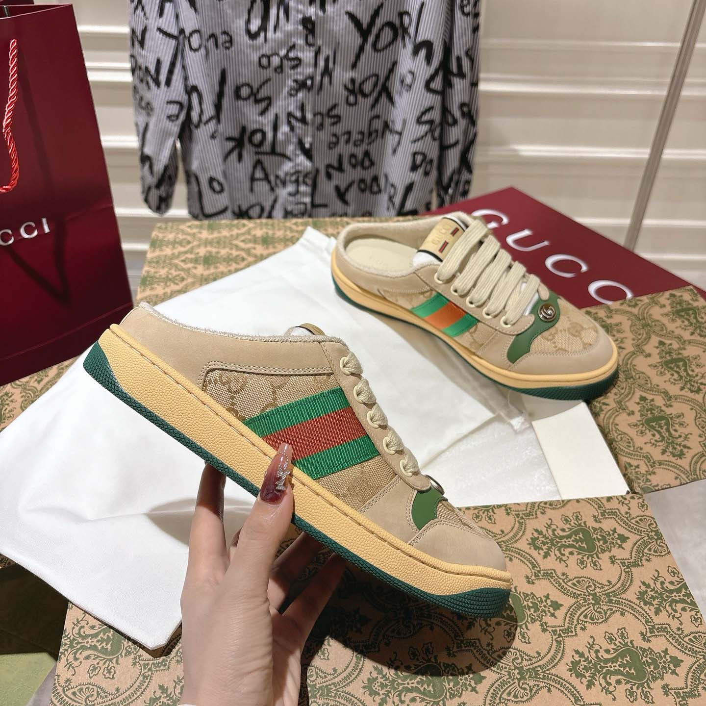 Gucci  Screener Mule - EUR FASHION
