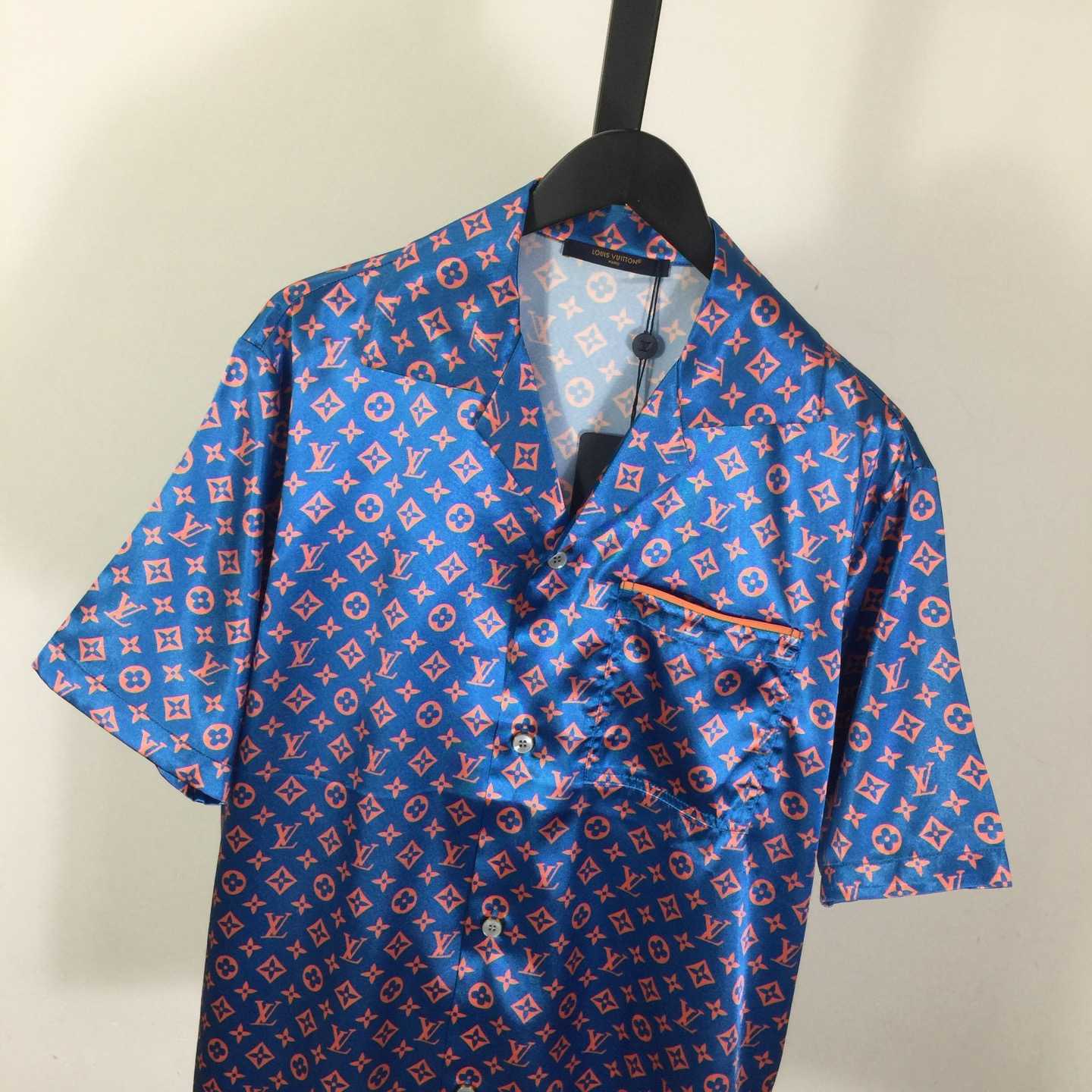 Louis Vuitton Monogram Short-Sleeved Shirt    - EUR FASHION