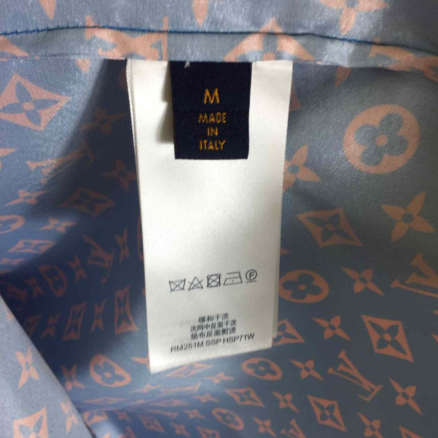 Louis Vuitton Monogram Short-Sleeved Shirt    - EUR FASHION