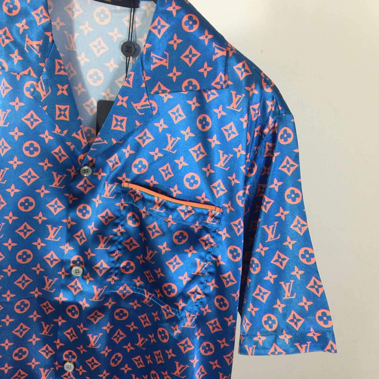 Louis Vuitton Monogram Short-Sleeved Shirt    - EUR FASHION