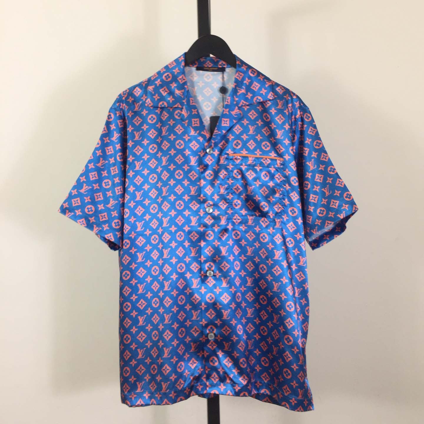 Louis Vuitton Monogram Short-Sleeved Shirt    - EUR FASHION