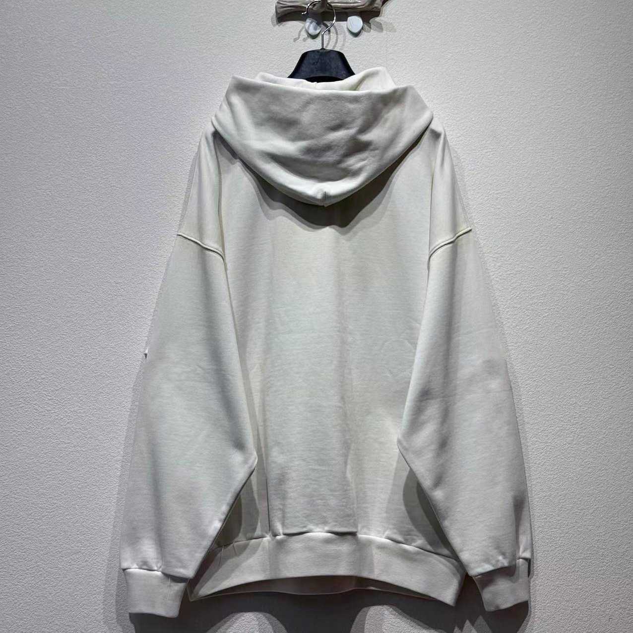 Balenciaga City Of Angels Hoodie Medium Fit In Dirty White  - EUR FASHION