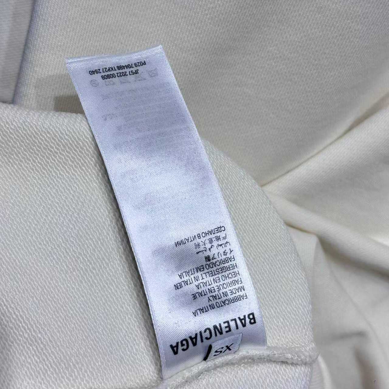 Balenciaga City Of Angels Hoodie Medium Fit In Dirty White  - EUR FASHION