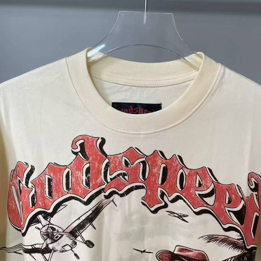 Godspeed Chasing Aloha Tee 'Bone' - EUR FASHION