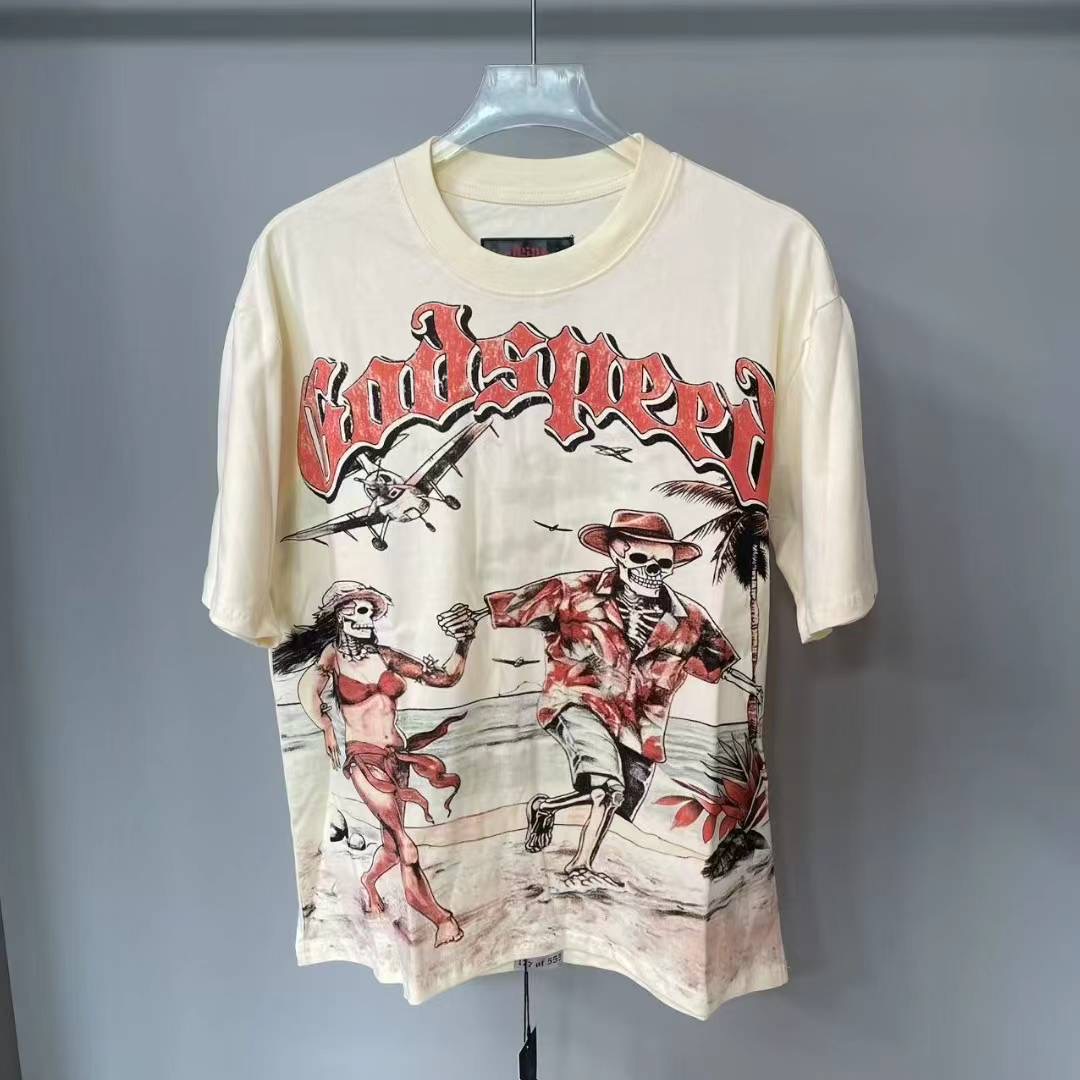 Godspeed Chasing Aloha Tee 'Bone' - EUR FASHION