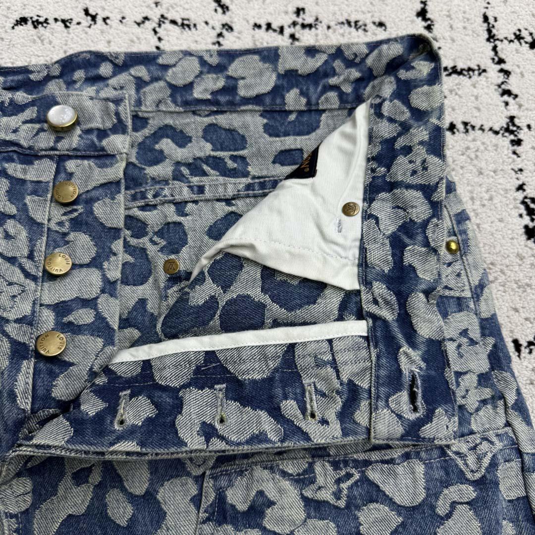 Louis Vuitton Jacquard Workwear Denim Pants   1AILS9 - EUR FASHION