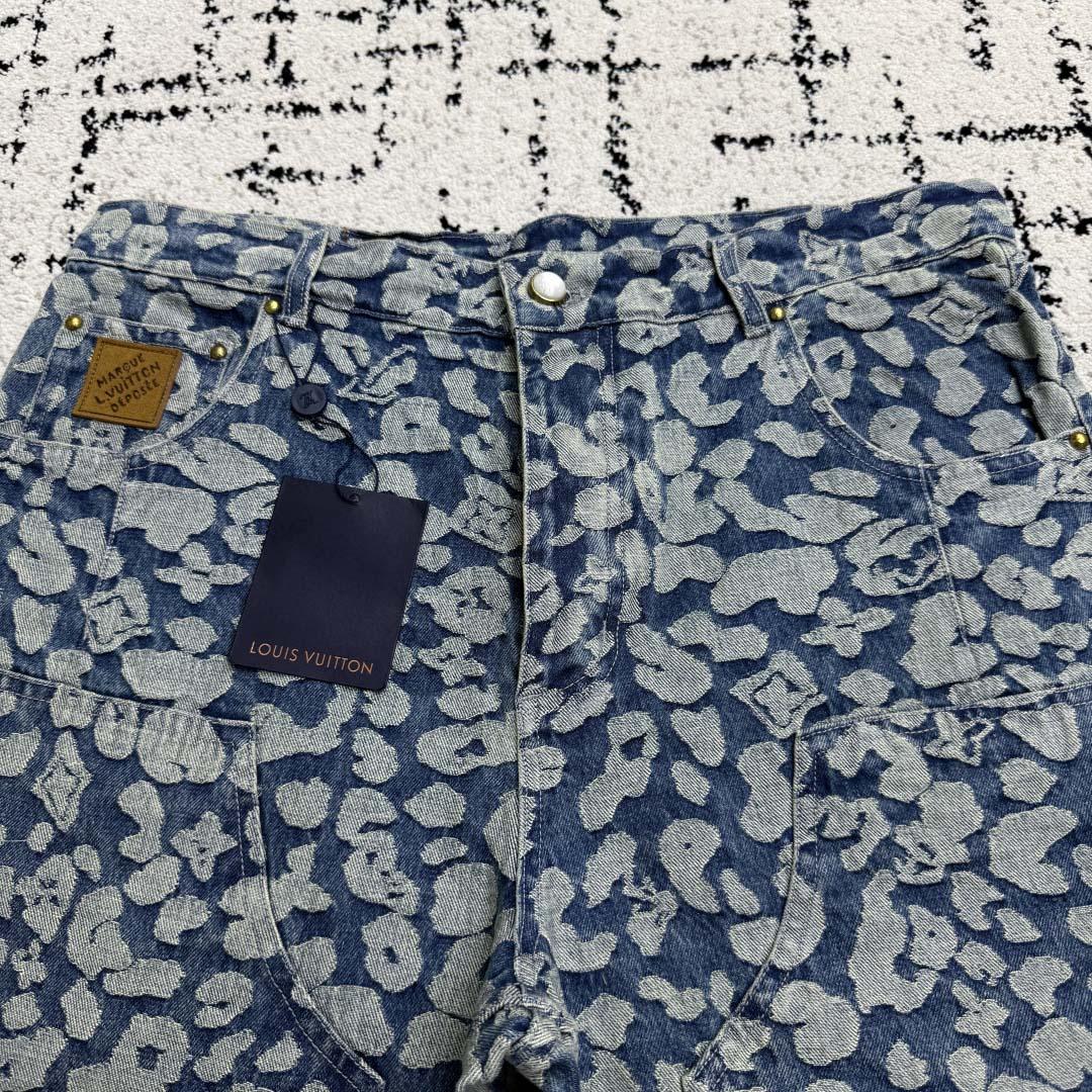 Louis Vuitton Jacquard Workwear Denim Pants   1AILS9 - EUR FASHION