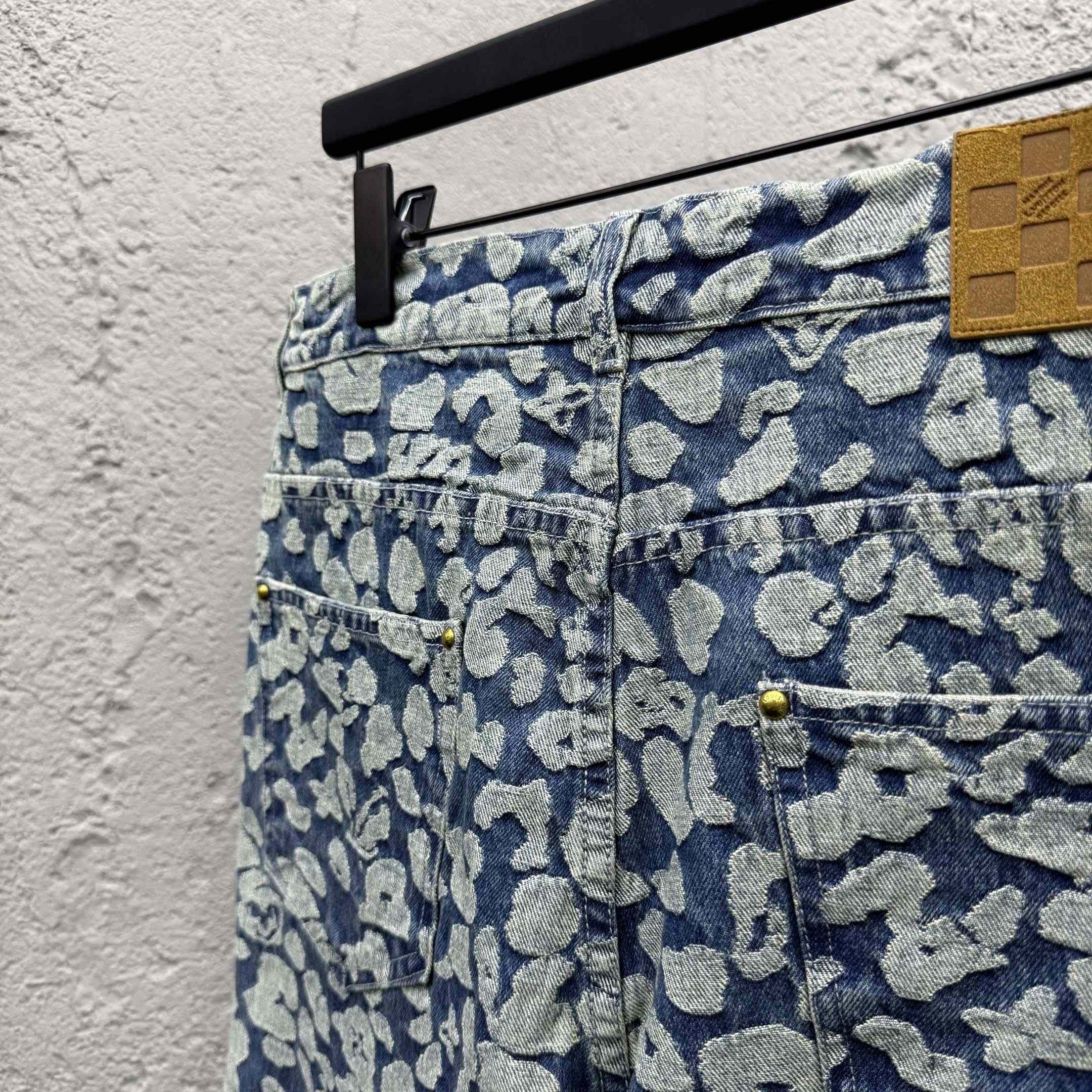 Louis Vuitton Jacquard Workwear Denim Pants   1AILS9 - EUR FASHION