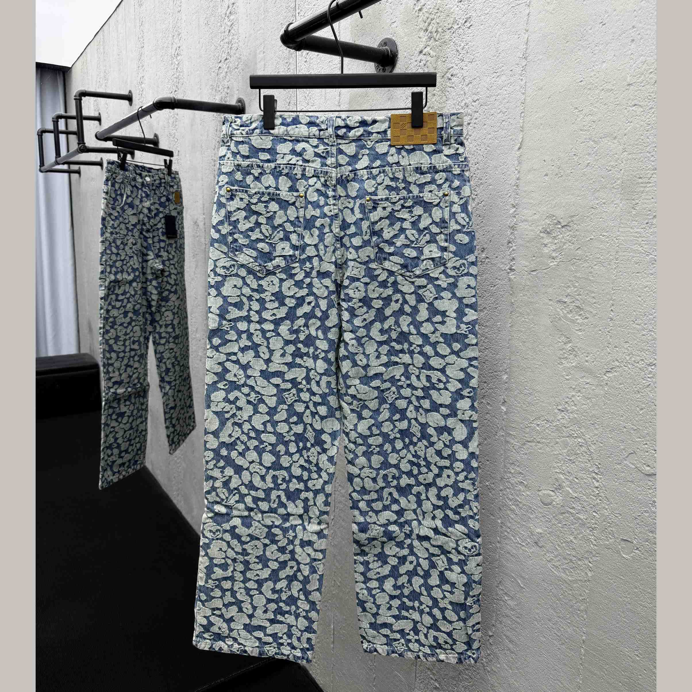 Louis Vuitton Jacquard Workwear Denim Pants   1AILS9 - EUR FASHION