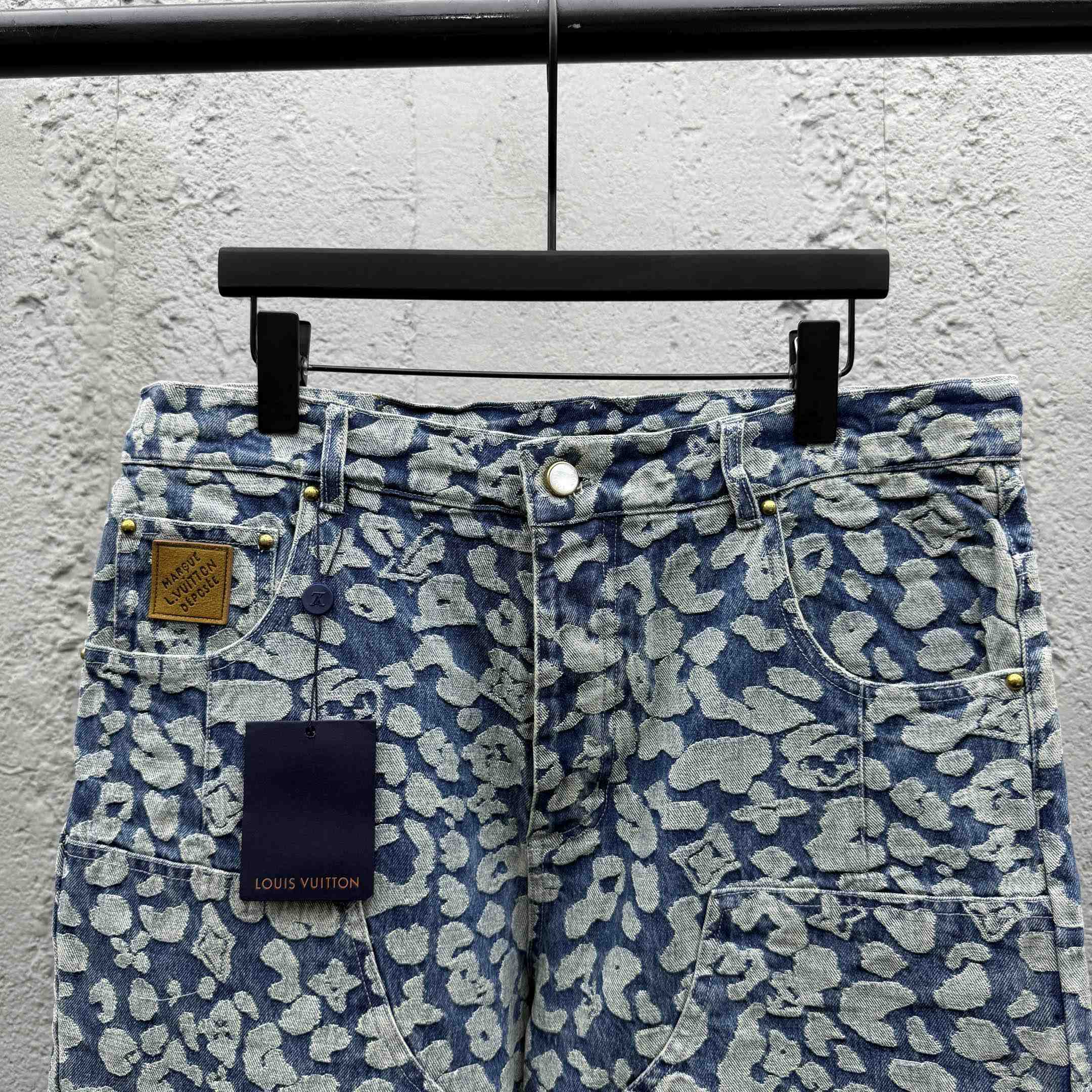 Louis Vuitton Jacquard Workwear Denim Pants   1AILS9 - EUR FASHION
