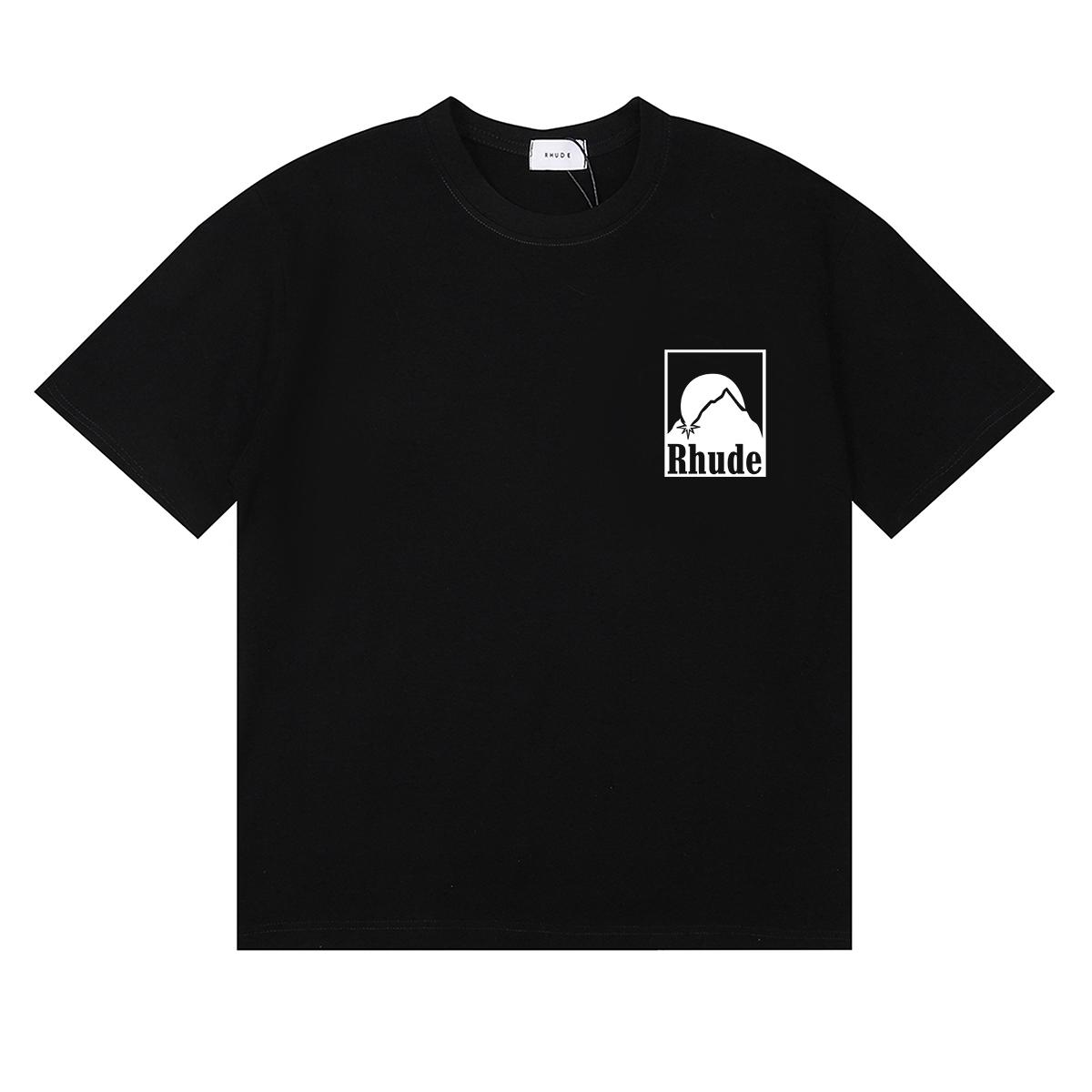 Rhude Off- Moonlight Badge T-Shirt - EUR FASHION