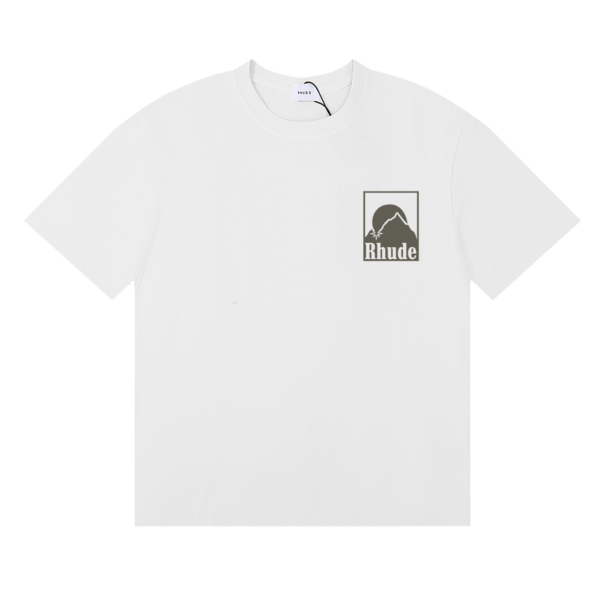 Rhude Off- Moonlight Badge T-Shirt - EUR FASHION
