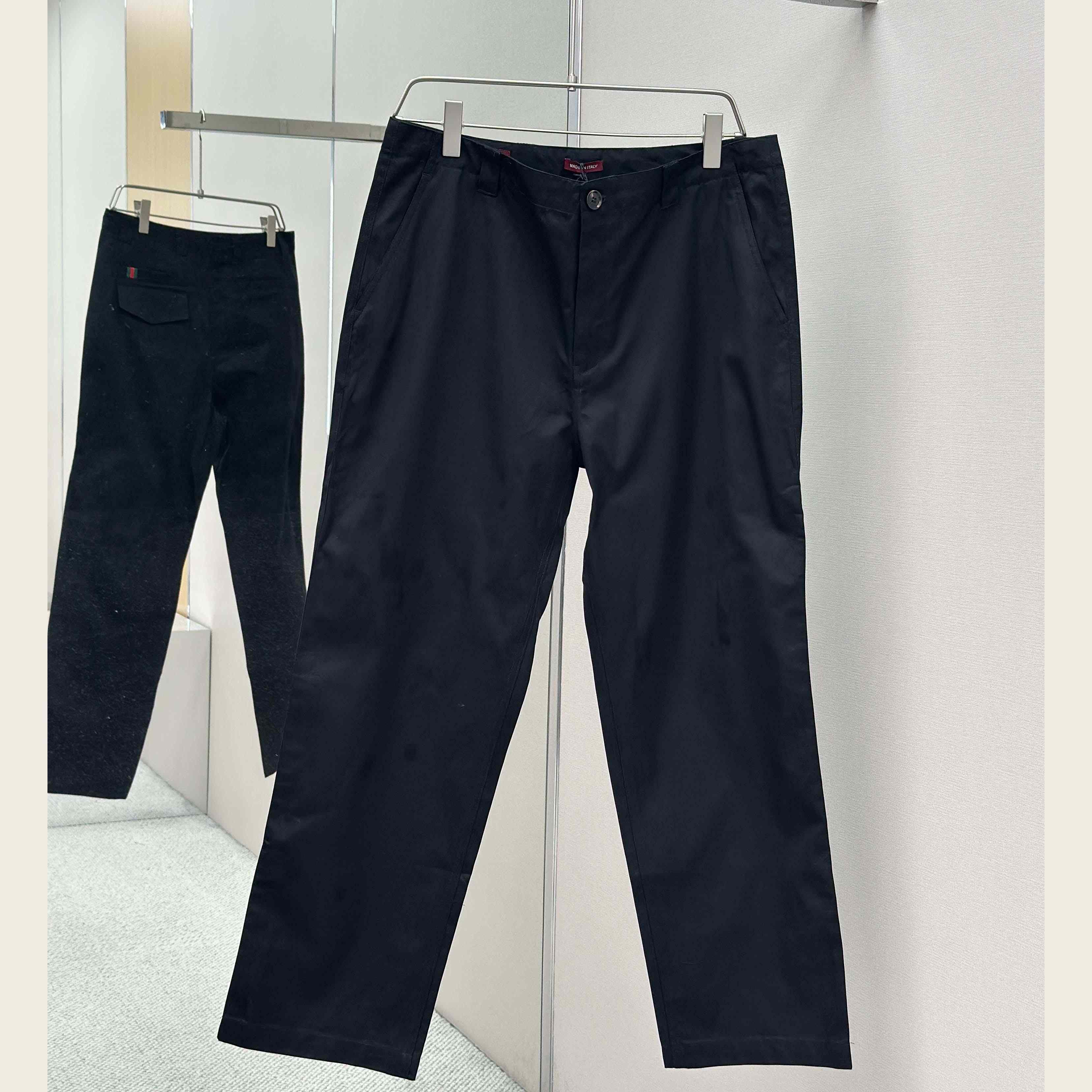 Gucci Cotton Pant With Web Detail - EUR FASHION