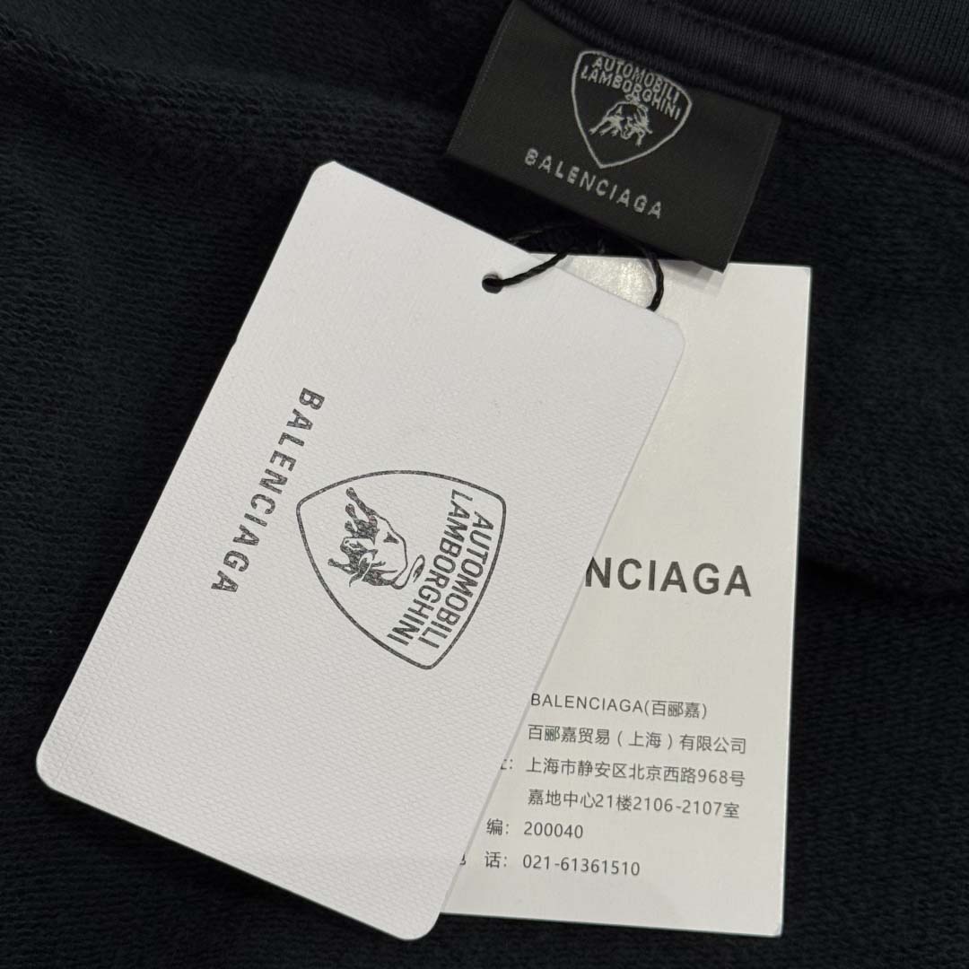 Balenciaga I Automobili Lamborghini Zip-Up Hoodie Small Fit - EUR FASHION