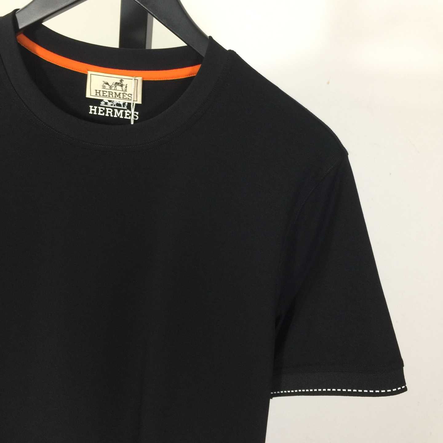 Hermes Cotton T-Shirt  - EUR FASHION
