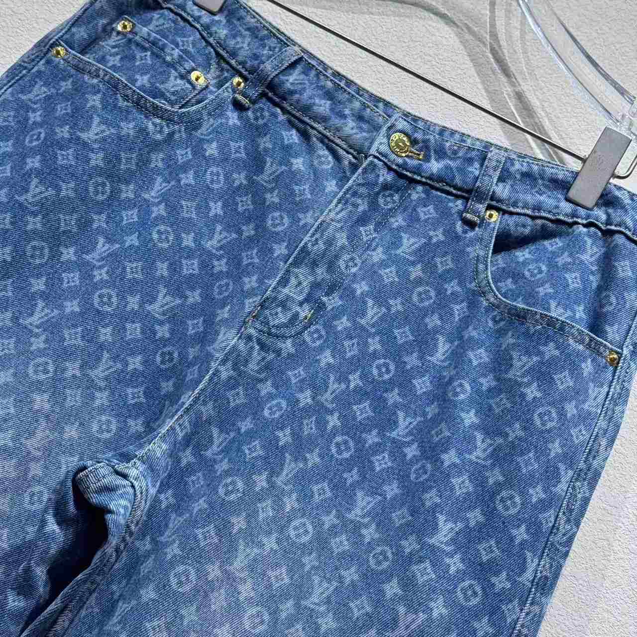 Louis Vuitton Monogram Flared Jeans   1AHENS - EUR FASHION