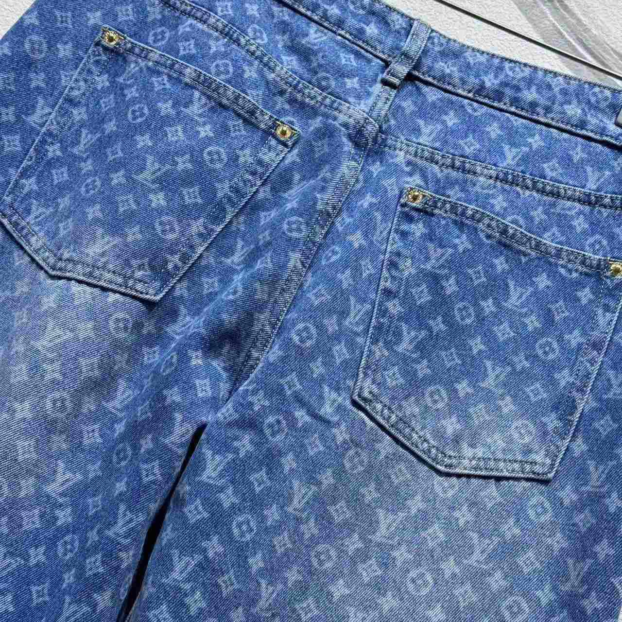Louis Vuitton Monogram Flared Jeans   1AHENS - EUR FASHION