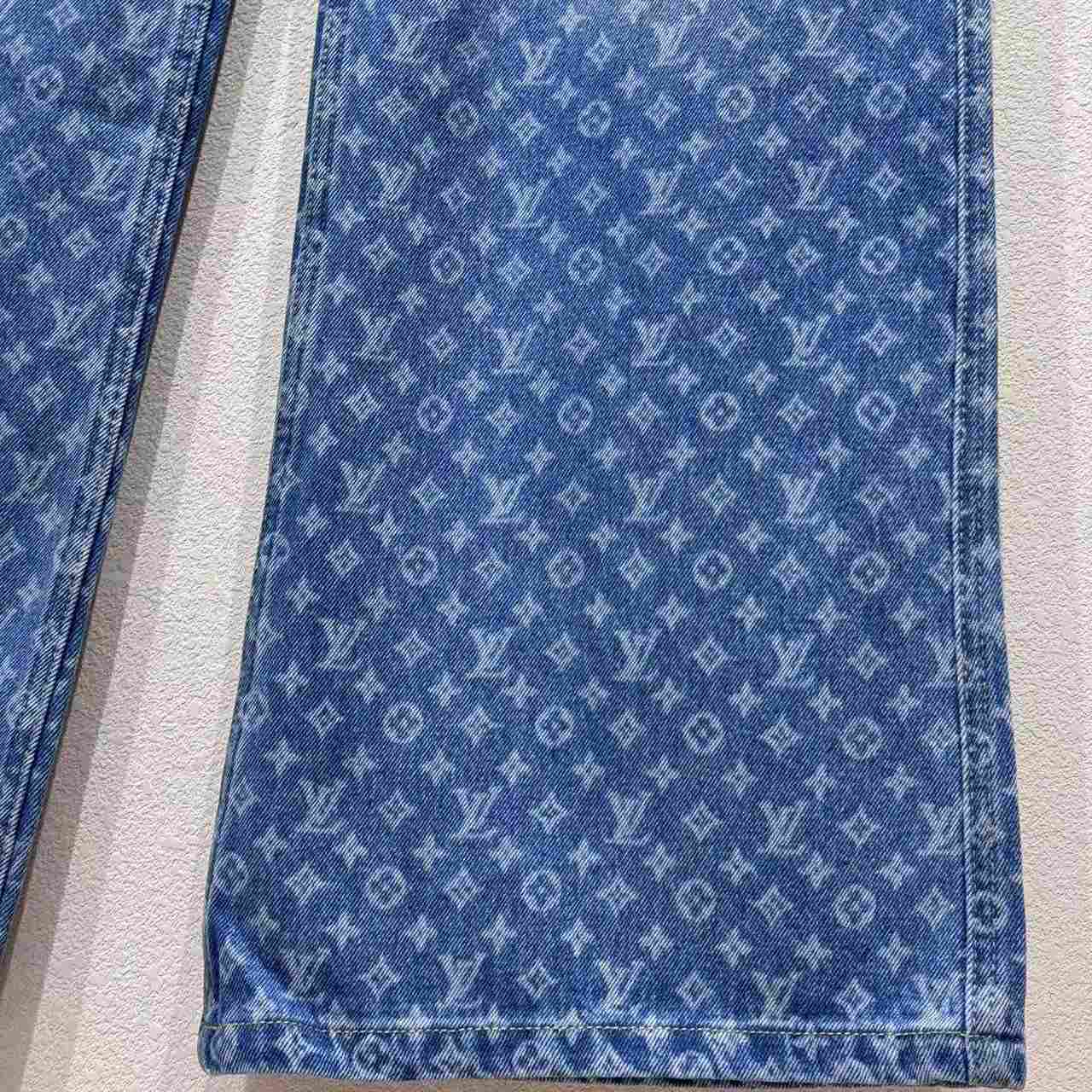 Louis Vuitton Monogram Flared Jeans   1AHENS - EUR FASHION