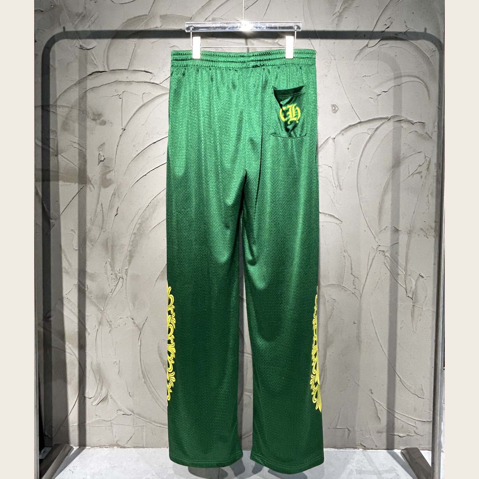 Chrome Hearts Chrome Hearts Floral Mesh Jersey Pants - EUR FASHION