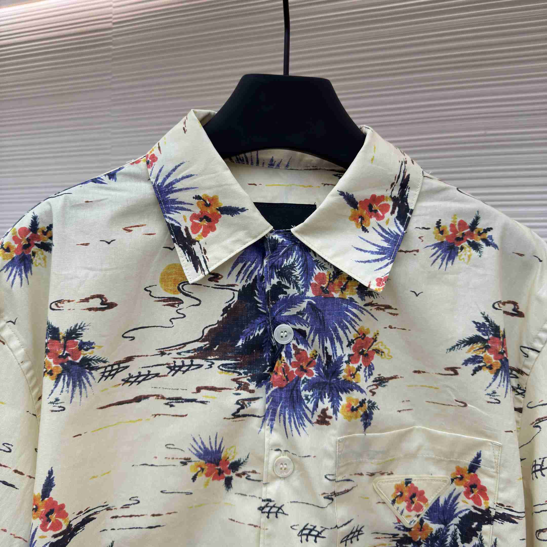 Prada Printed Cotton Bowling Shirt - EUR FASHION