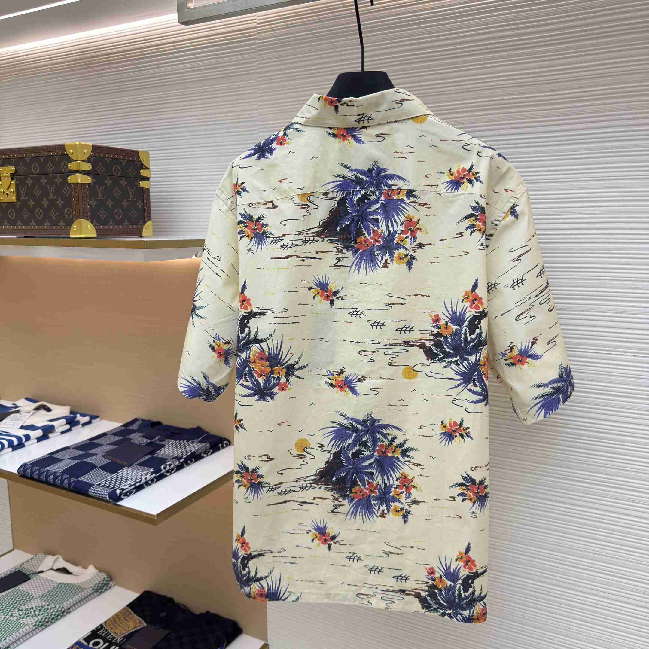 Prada Printed Cotton Bowling Shirt - EUR FASHION