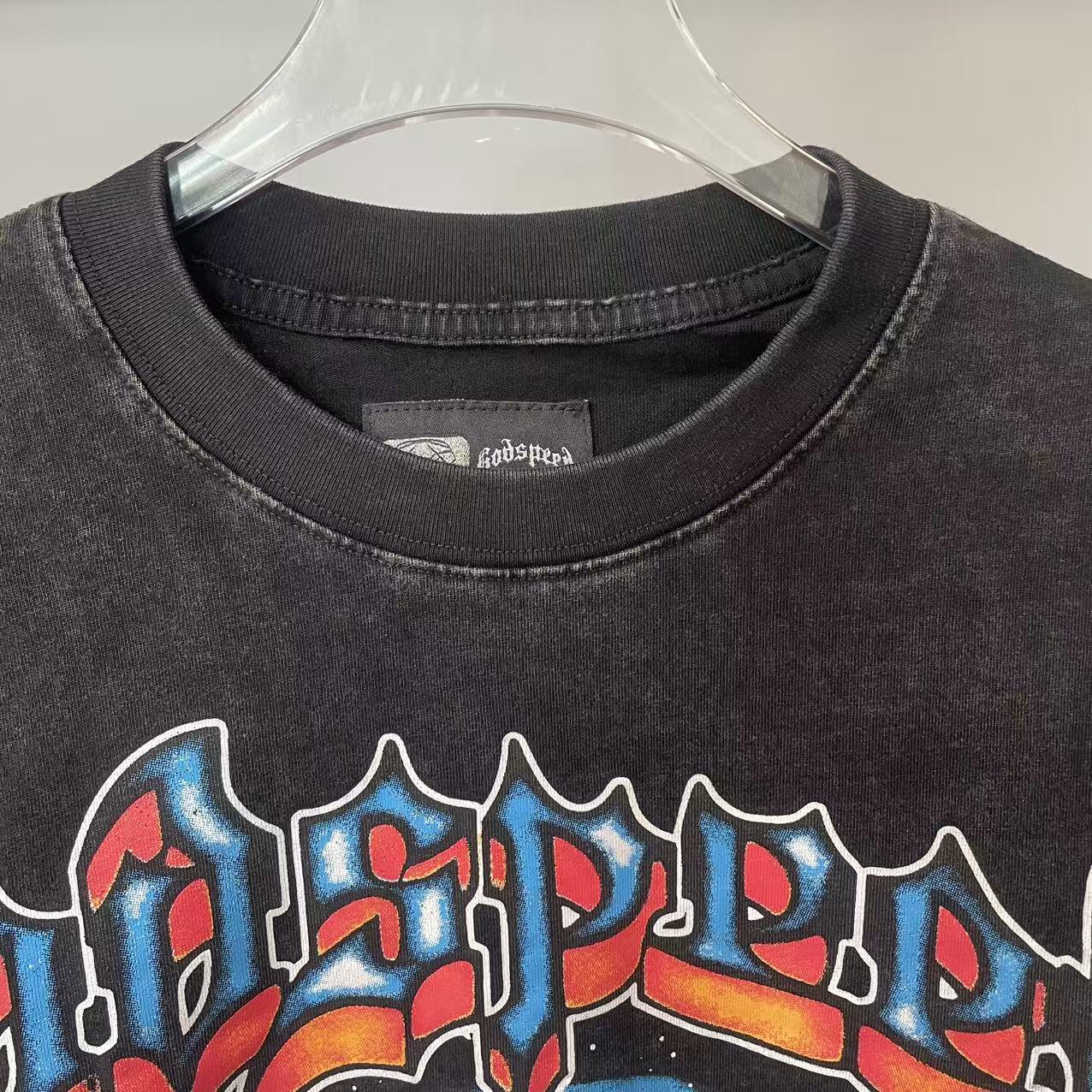 Godspeed Galaxsee Grey Wash Godspeed Tee - EUR FASHION