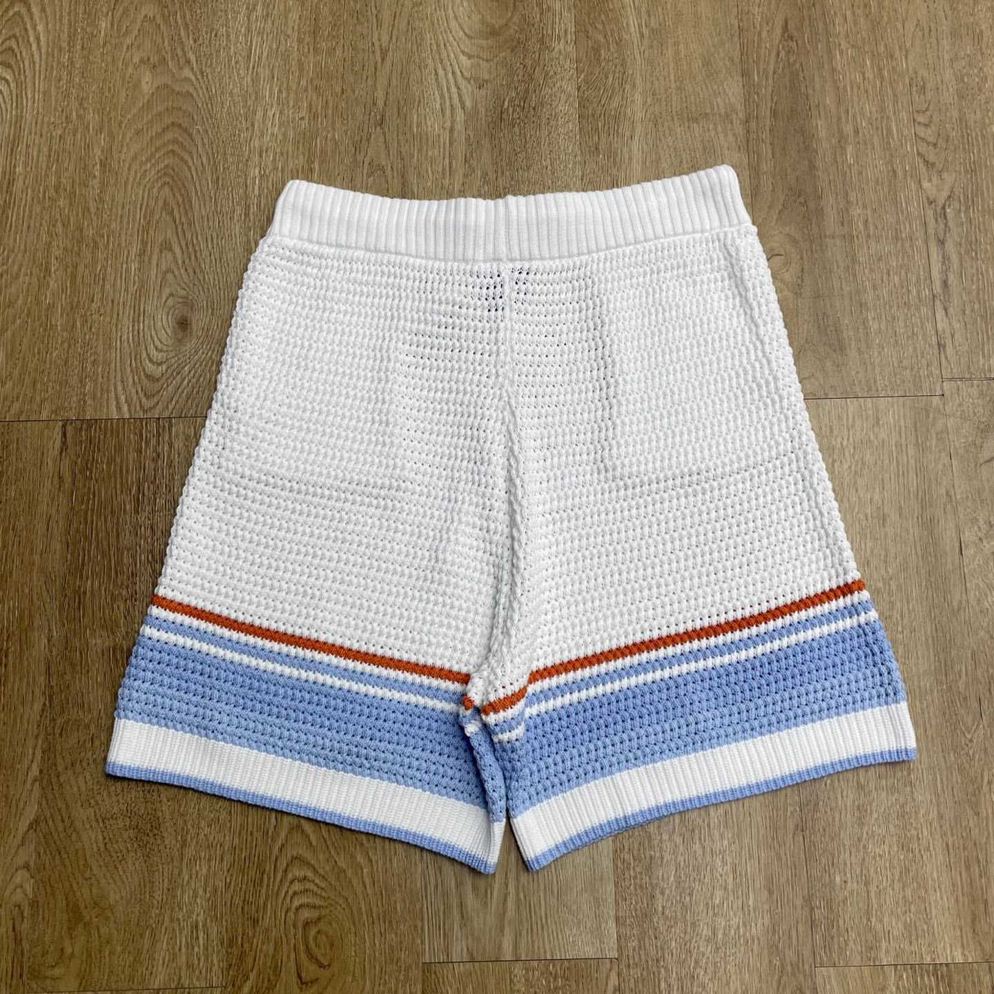 Casablanca Cotton Tennis Crochet Shorts    D0104 - EUR FASHION