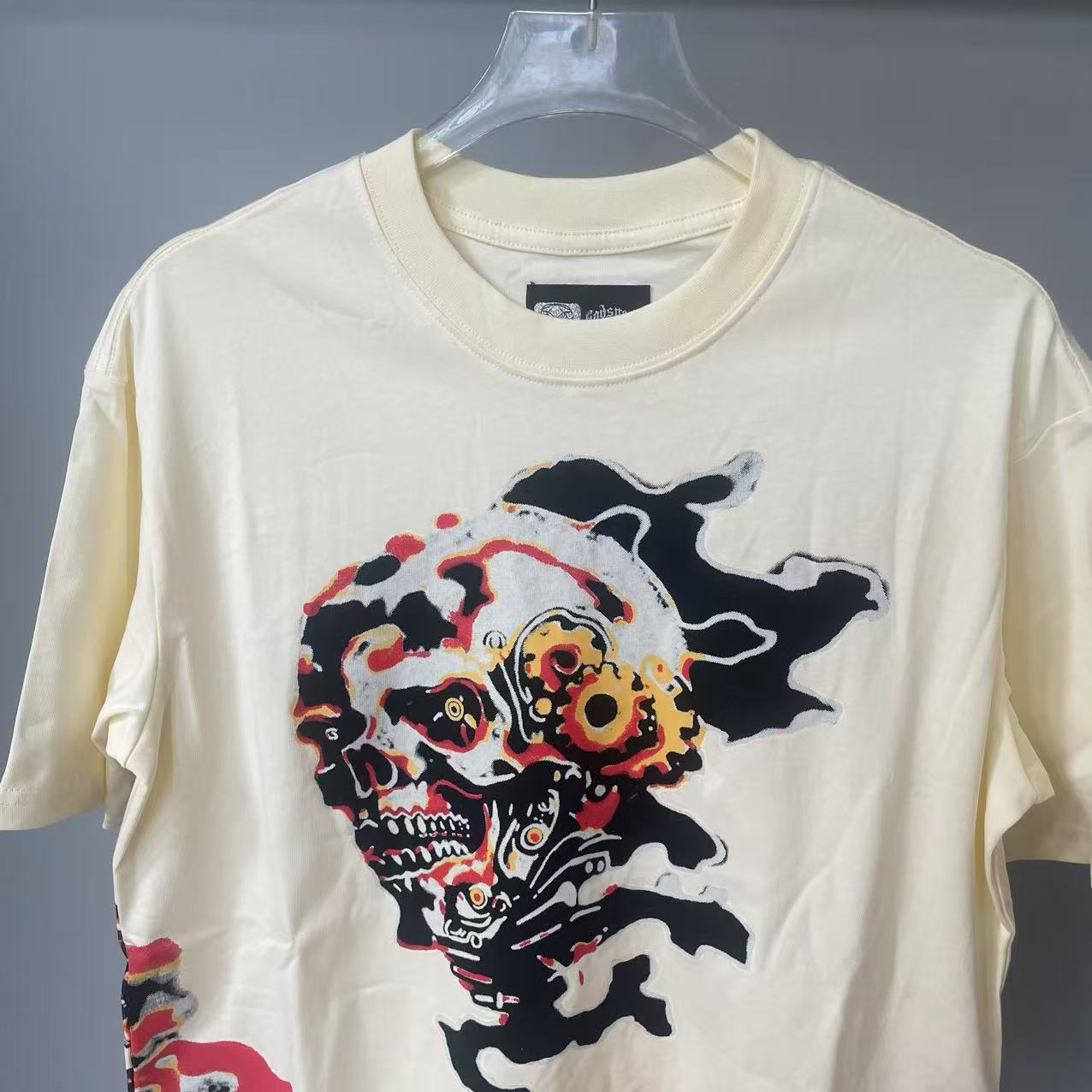 Godspeed Balaclava Szn Tee Bone/Red - EUR FASHION