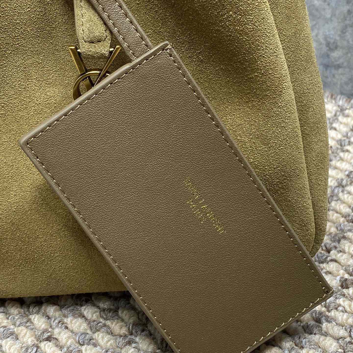 Saint Laurent LE 5 À 7 Supple Baby In Suede - EUR FASHION