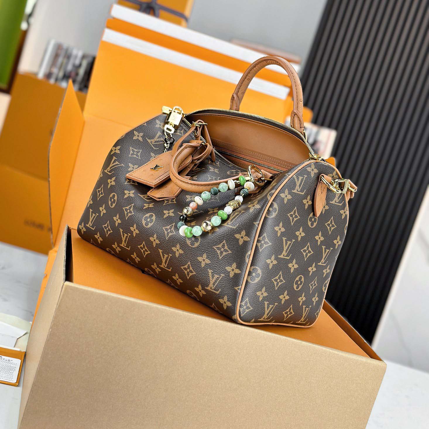 Louis Vuitton Speedy Soft 30 Boho   N87212 - EUR FASHION