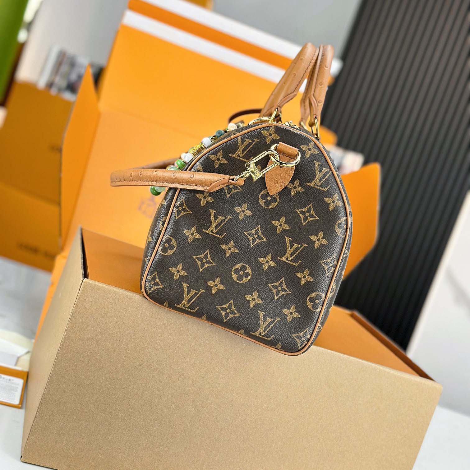 Louis Vuitton Speedy Soft 30 Boho   N87212 - EUR FASHION