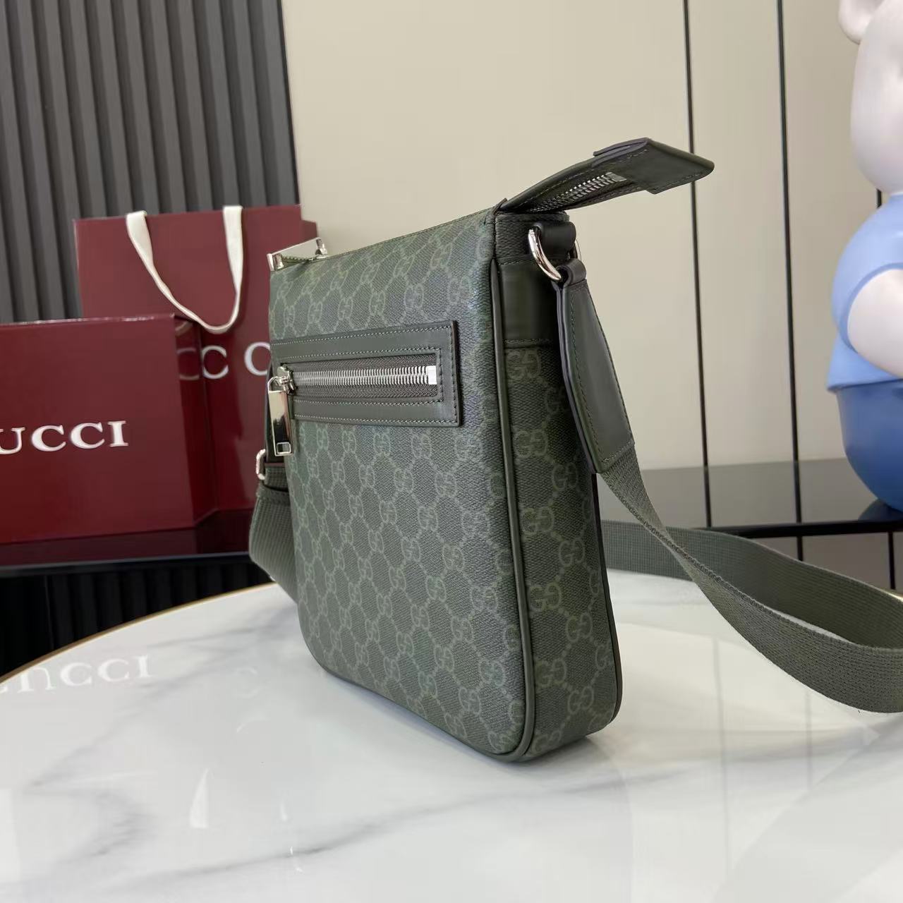 Gucci GG Monogram Small Messenger Bag - EUR FASHION