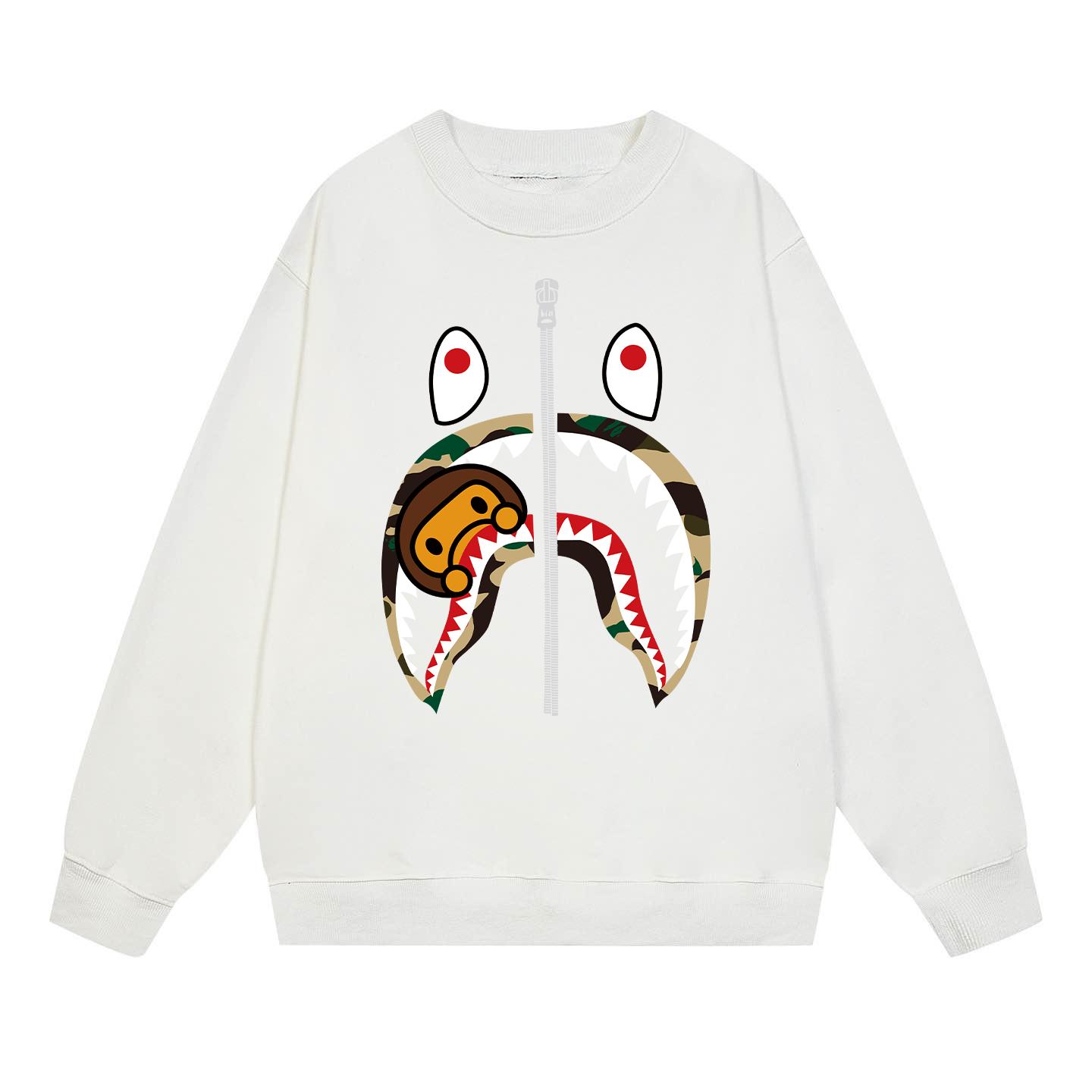 Bape ABC Camo Shark L/S Tee - EUR FASHION
